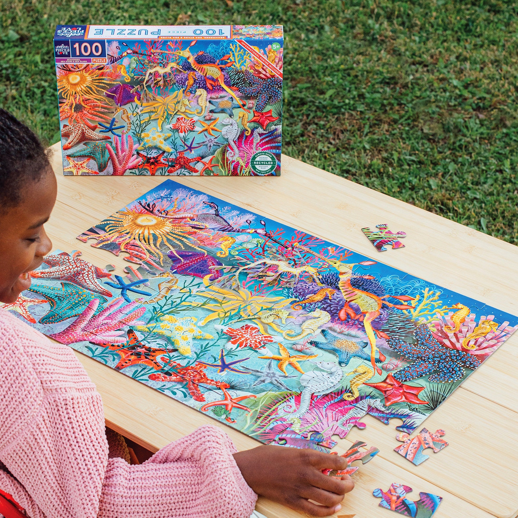 Uta Krogmann Seascape Wonders 100 pc Puzzle - Award-Winning Art - Image 3