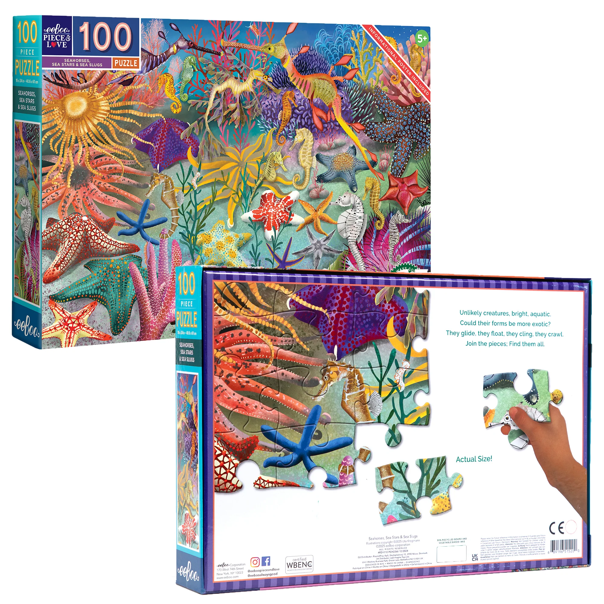 Uta Krogmann Seascape Wonders 100 pc Puzzle - Award-Winning Art - Image 5