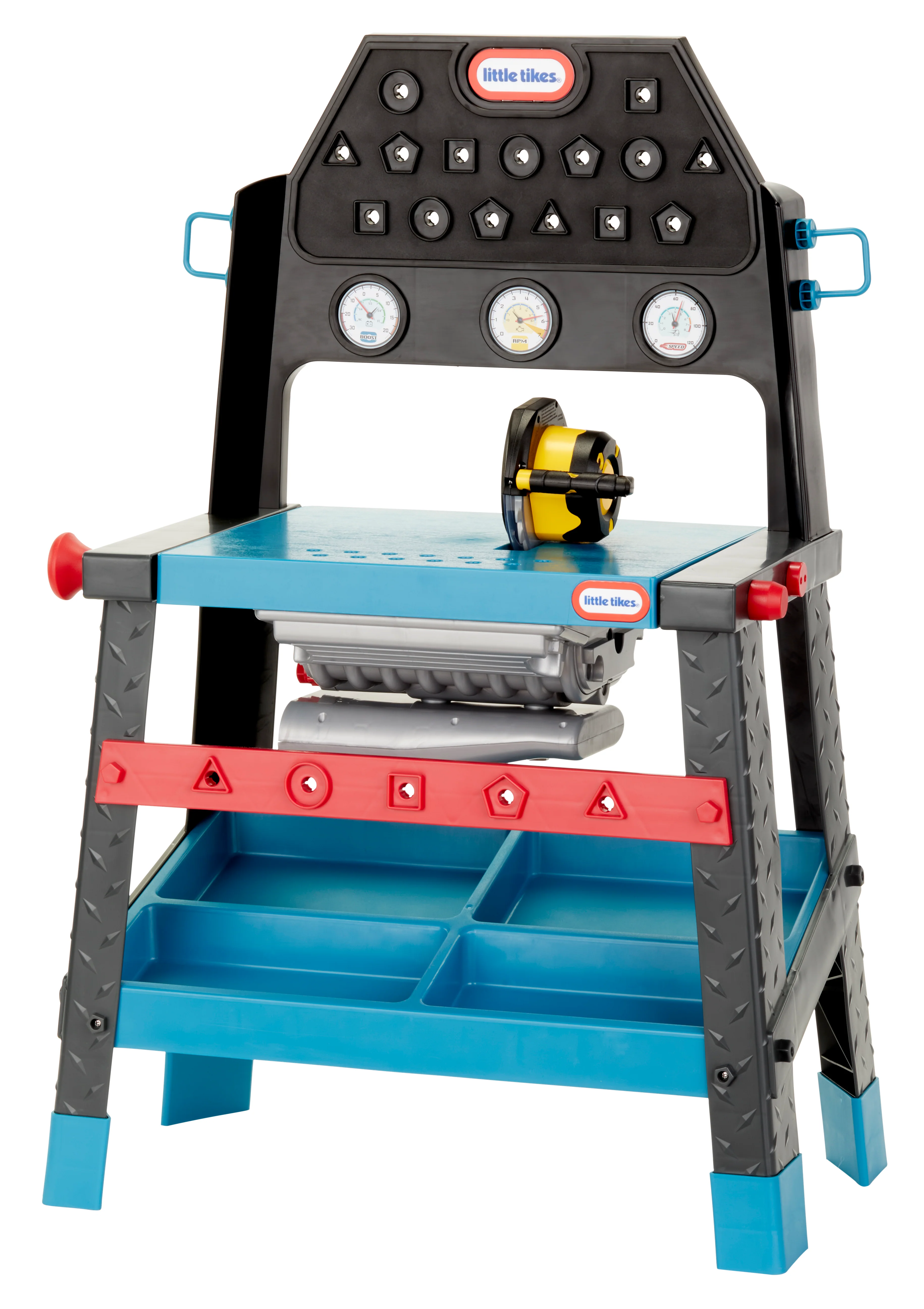 Little Tikes 2-in-1 Buildin' to Learn Motor/Wood Shop - Dual Playset