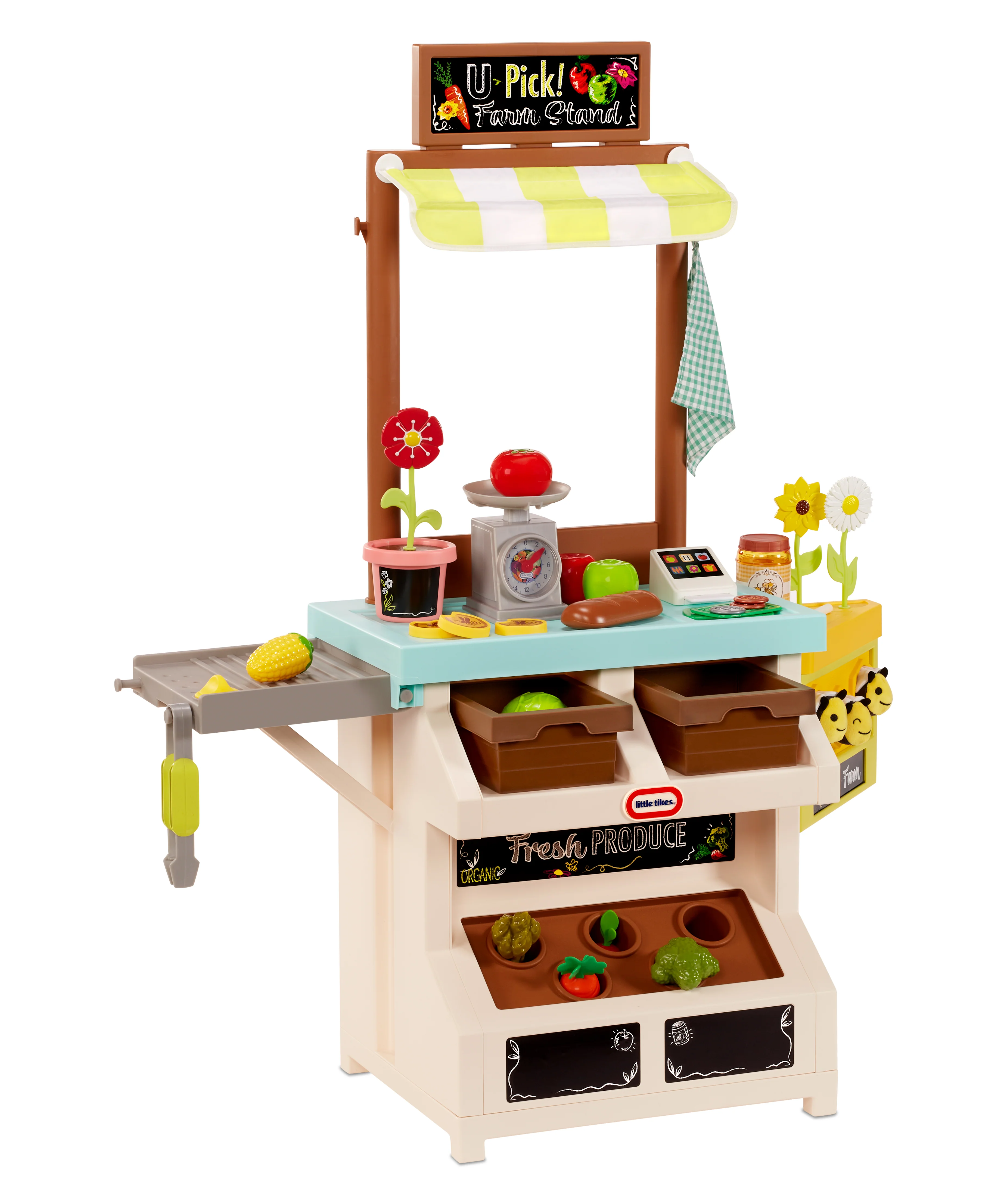 Playful 3-in-1 Garden to Table Market Playset - Interactive Set - Image 3
