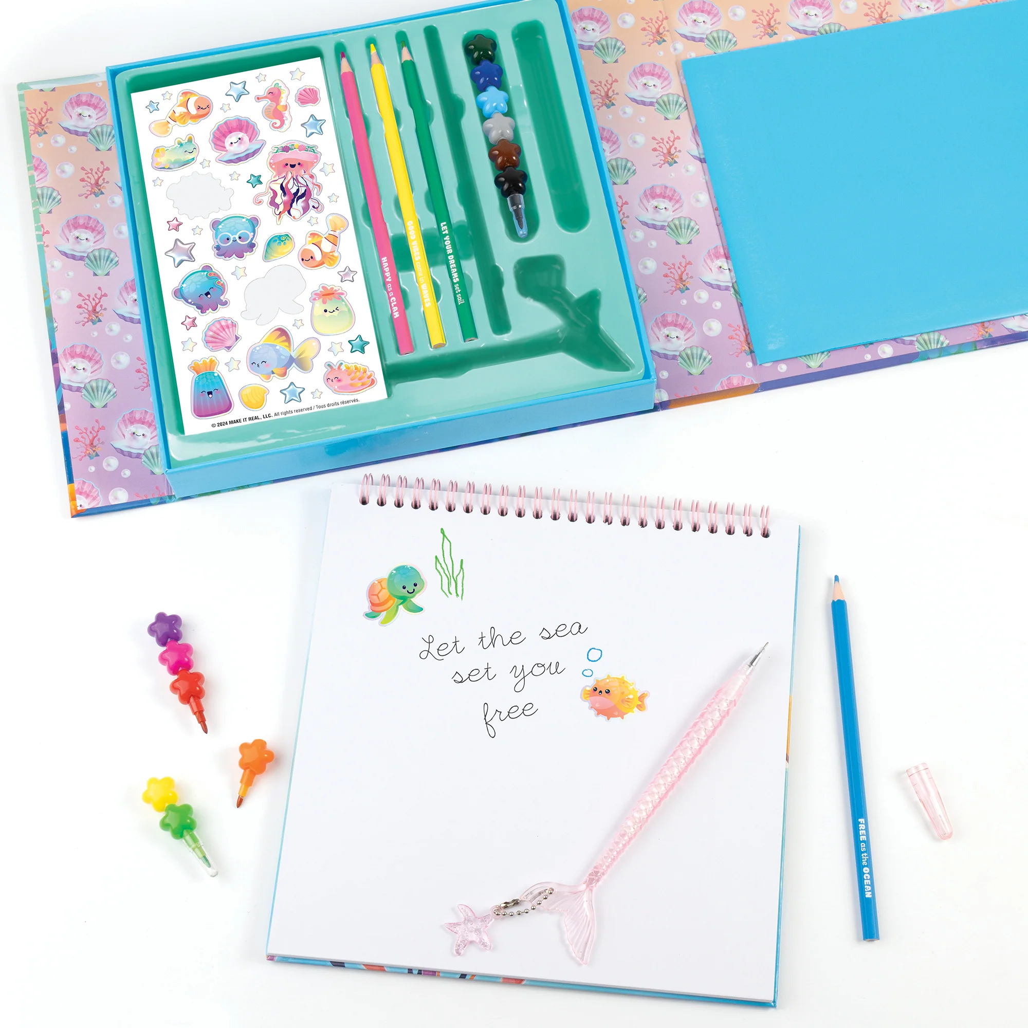3C4G: Seas The Day! Aquatic Artist Drawing Set - Image 3