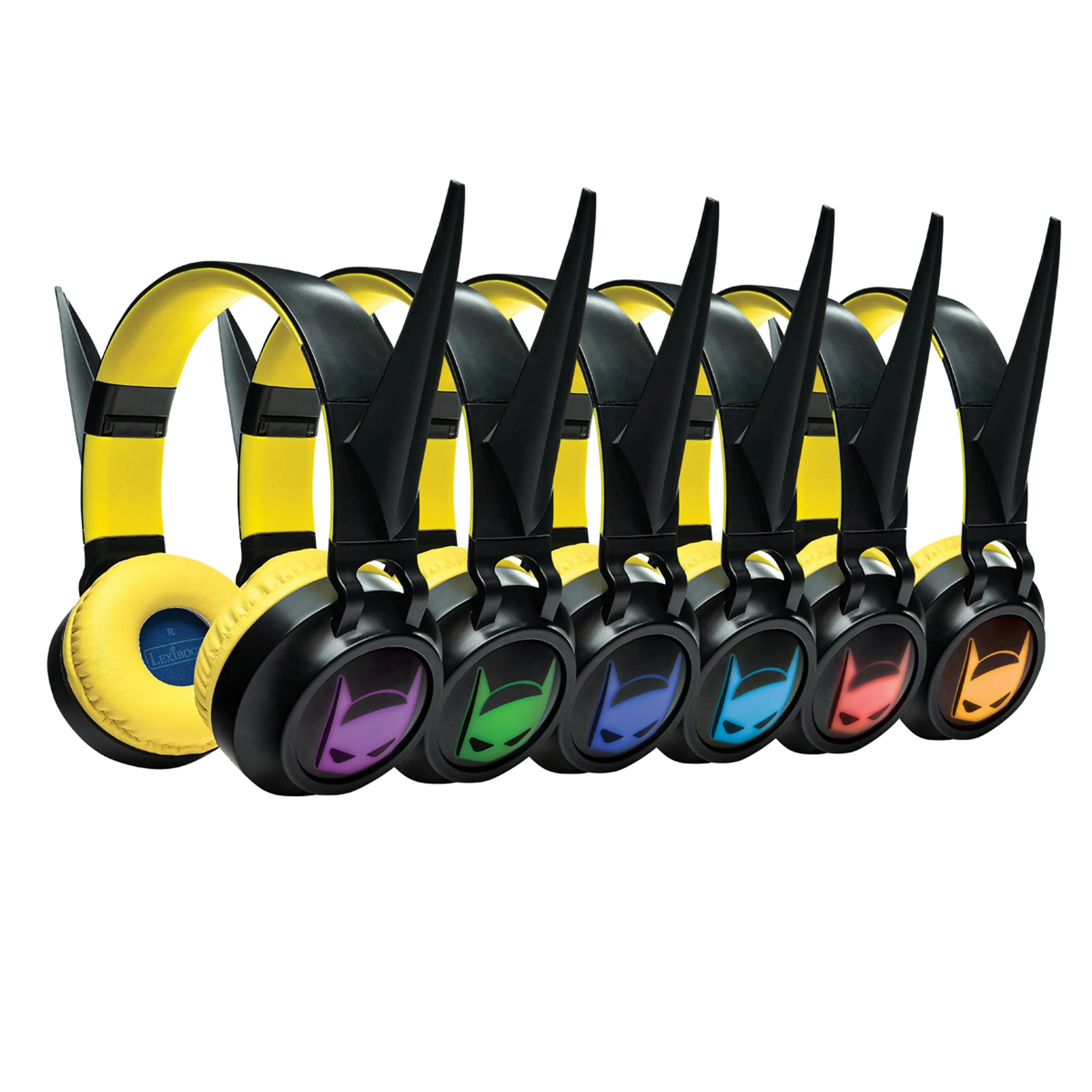 Batman-Themed Foldable Bluetooth & Wired Headphones - Volume Safe - Image 3