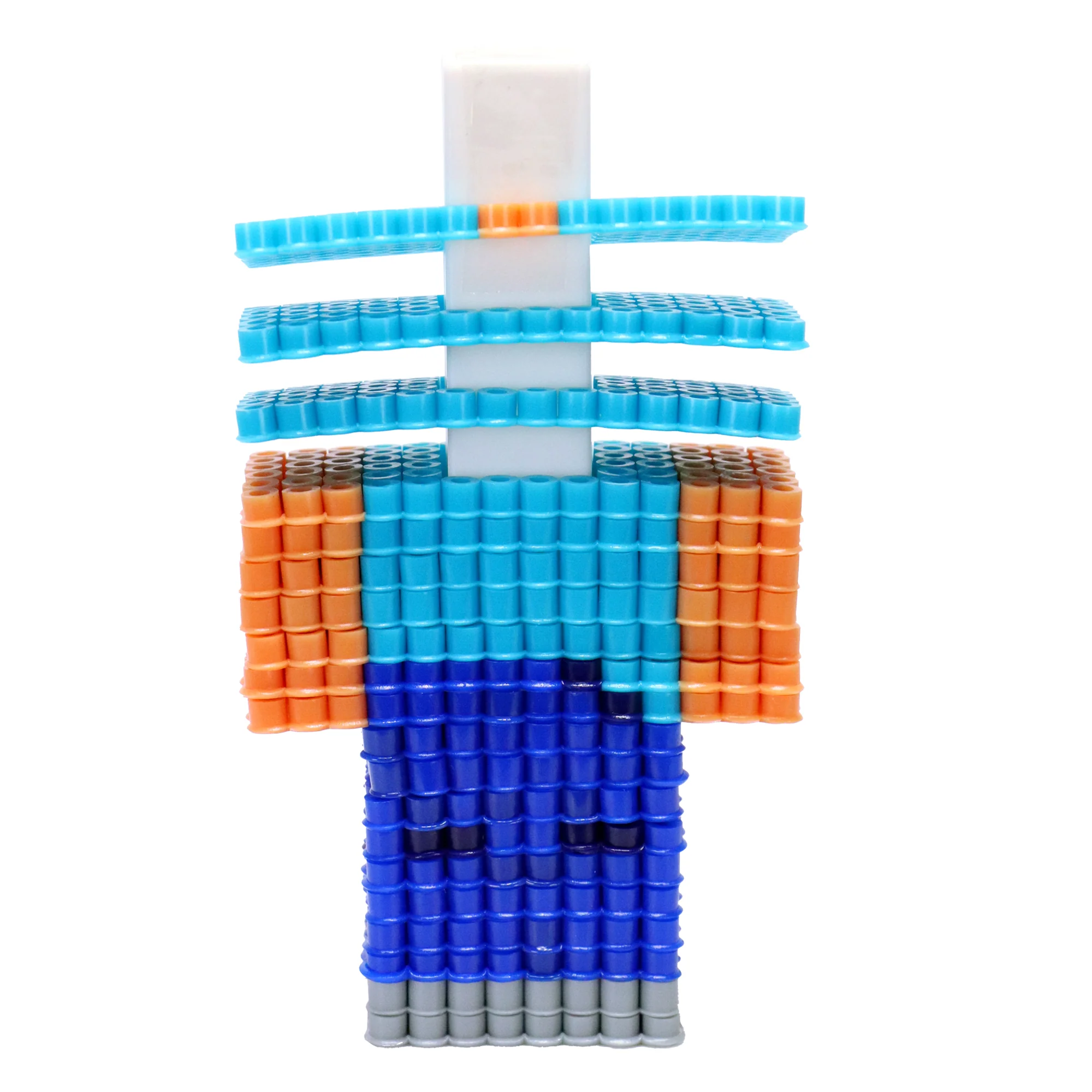 Minecraft 3D Pixel Bead Craft Kit - 2500 Beads - Image 4