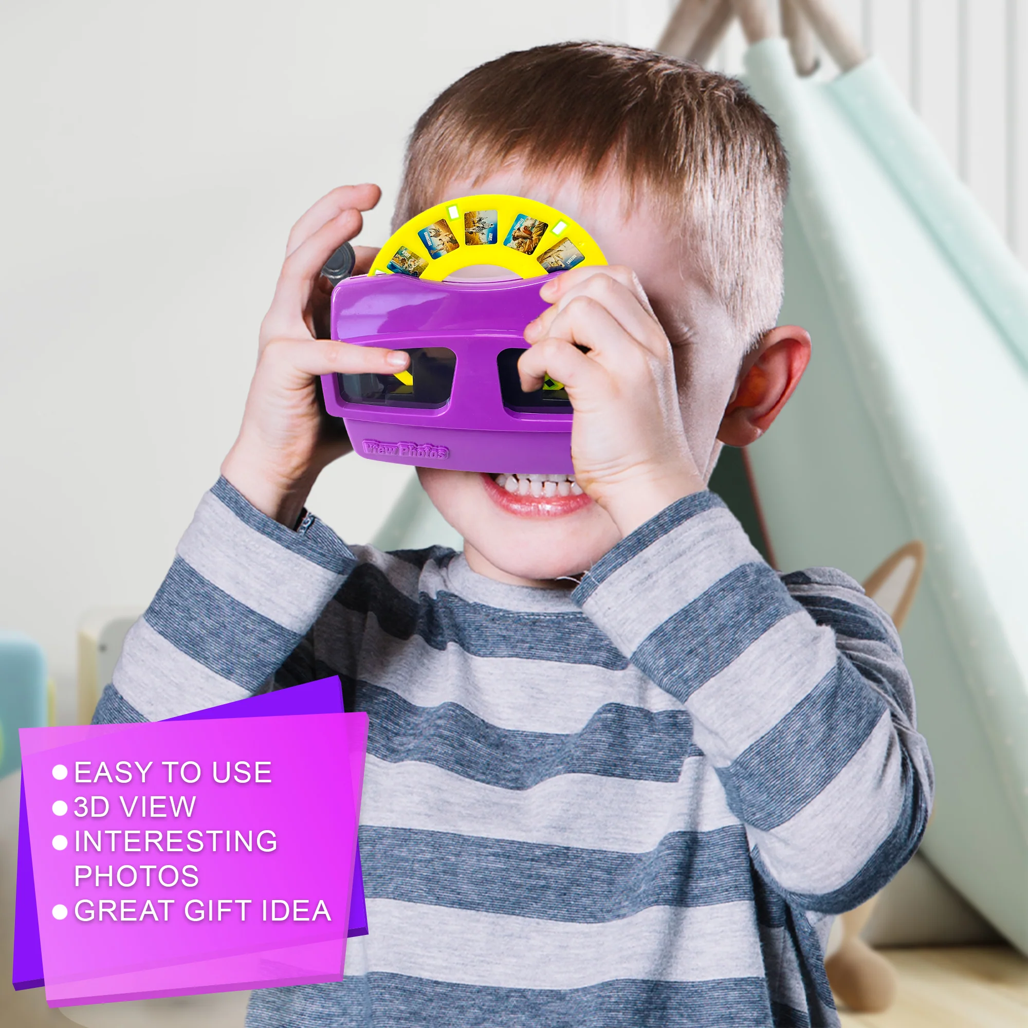 Vibrant 3D Image Viewer - 6 Reel Adventure Pack - Image 3