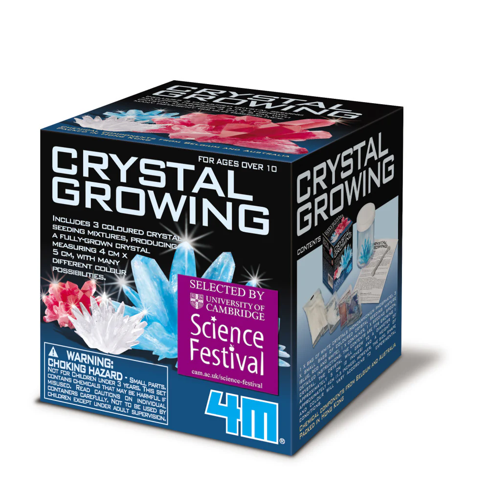 4M Crystal Growing Experiment Science Kit - Educational Toy