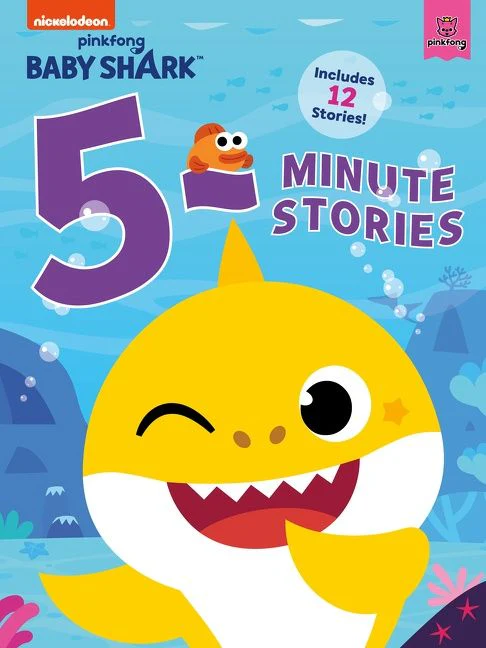 Baby Shark: 5-Minute Stories Hardcover – Dive into Fun!