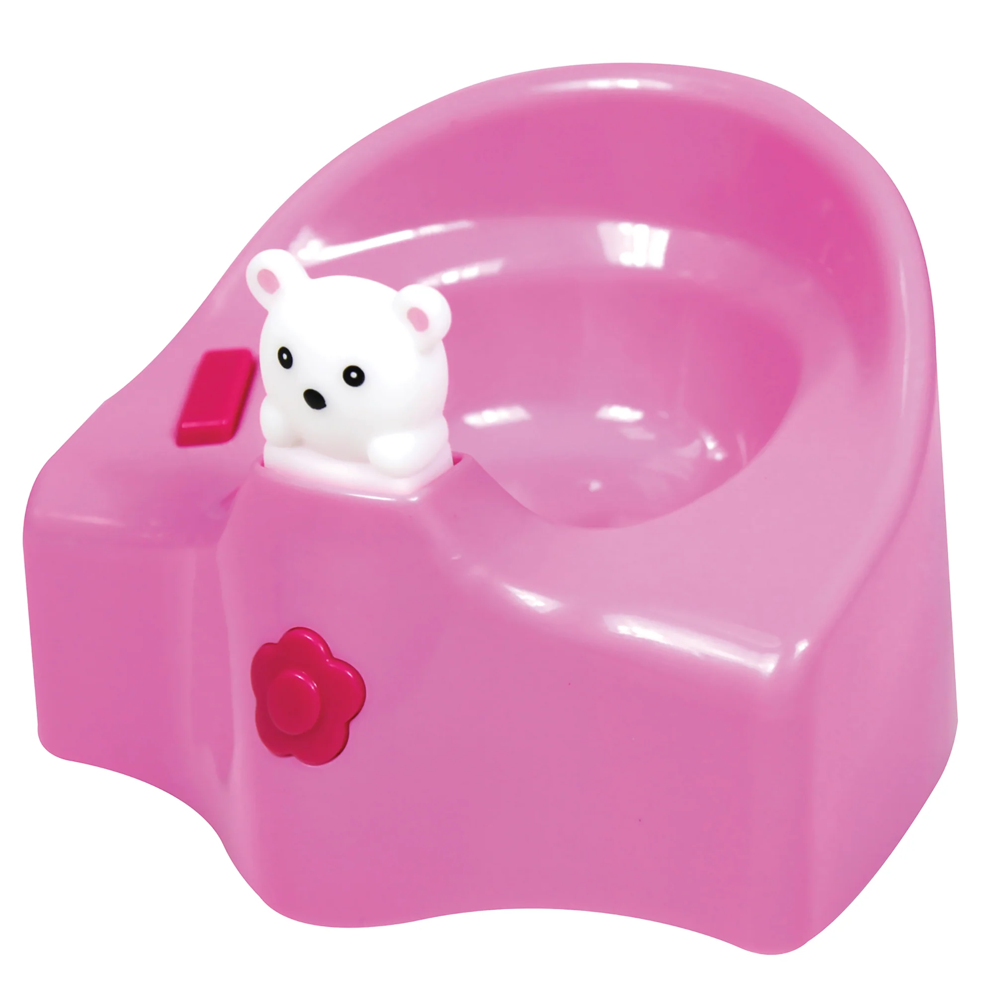 Toys R Us 8" Baby Doll Playset with Bath Tub, Potty & Animal Friends - Image 3
