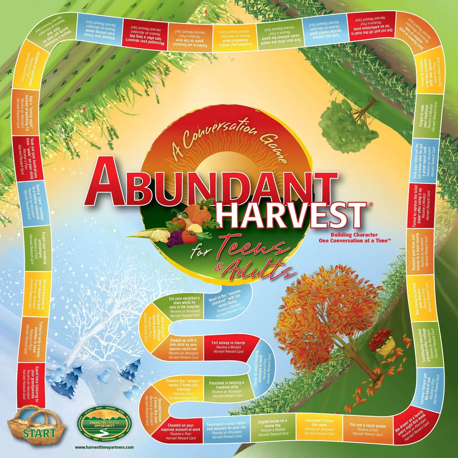 Abundant Harvest For Teens & Family Conversation Board Game - Image 2