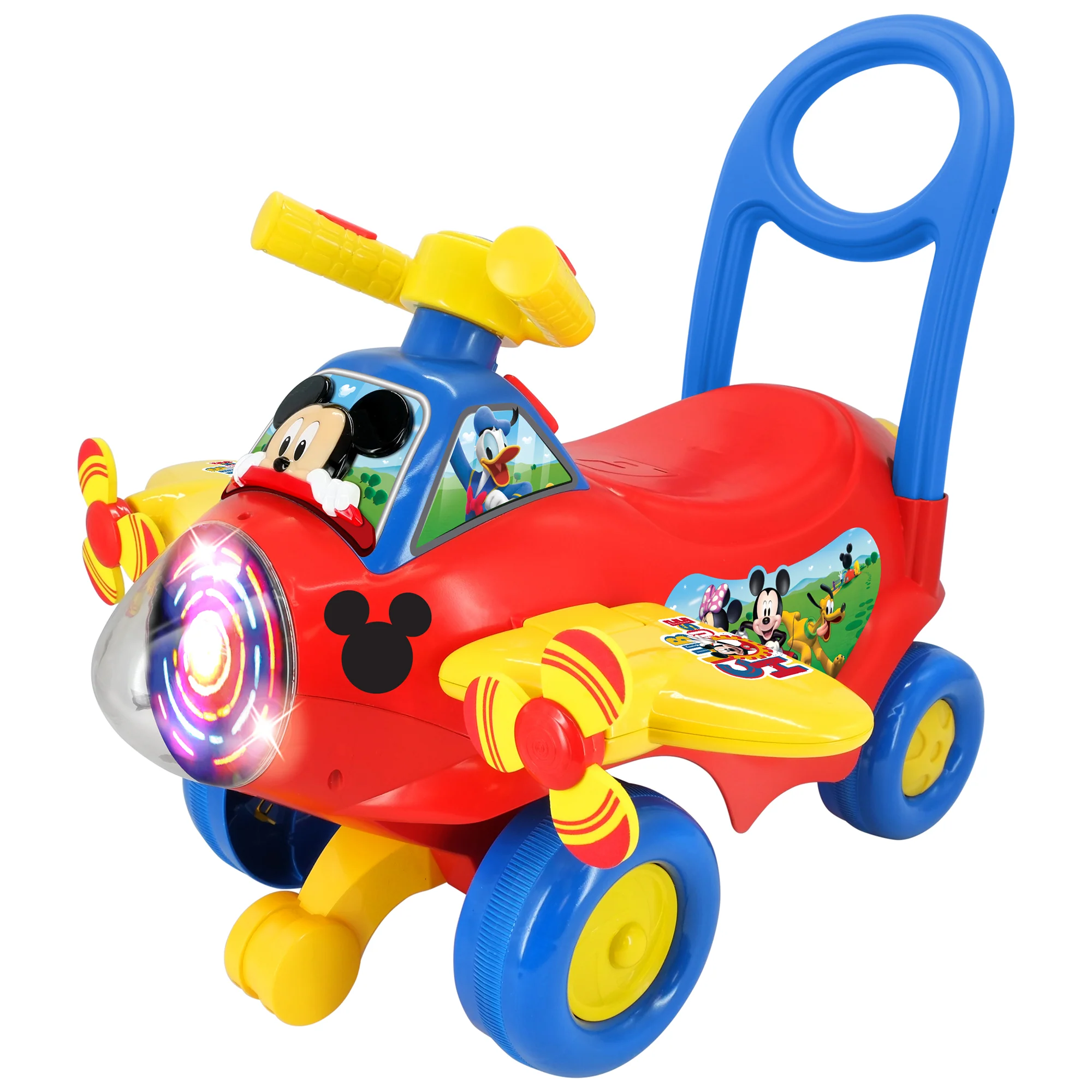 Disney Mickey Mouse Activity Plane Ride-On With Lights And Sounds - Image 2