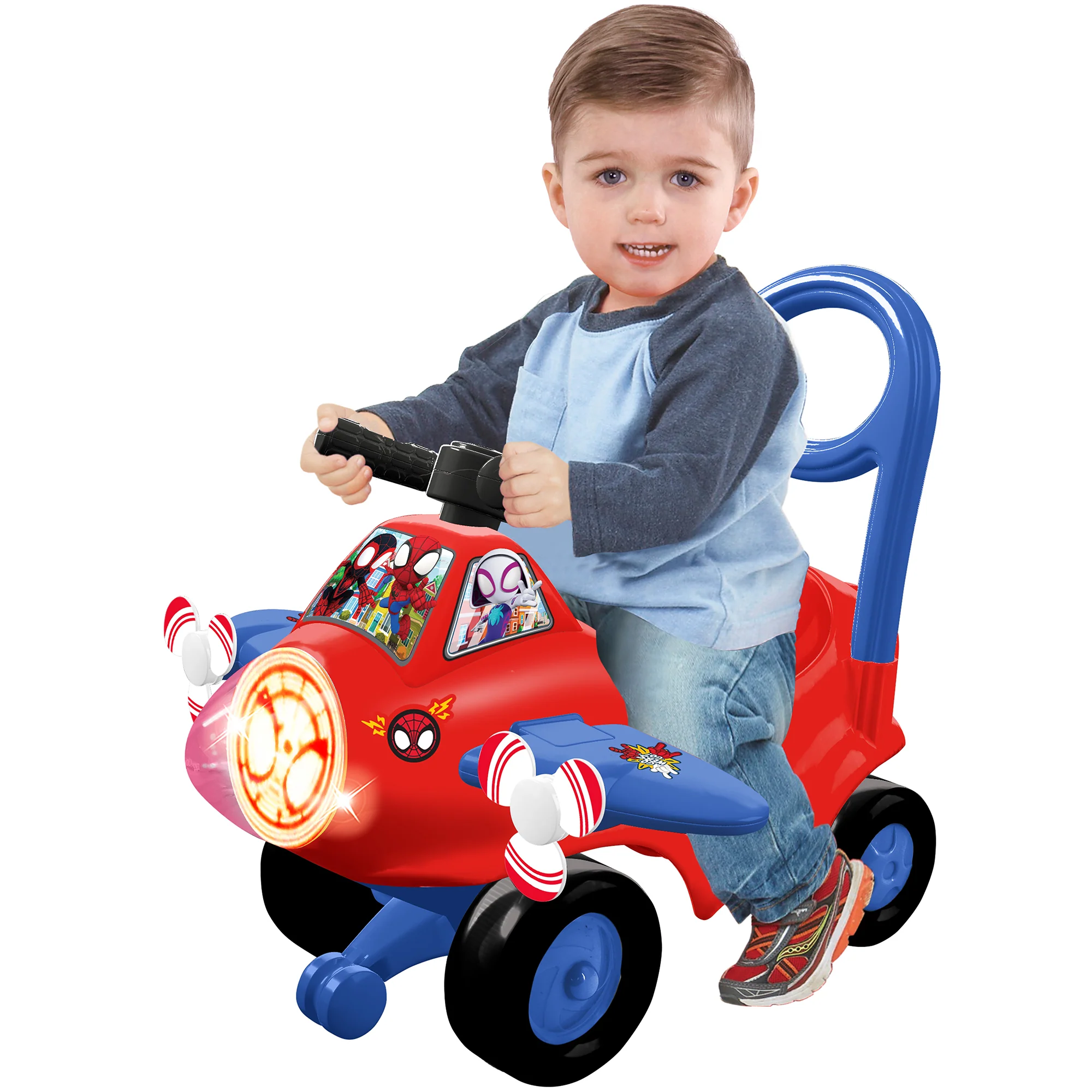Spidey Activity Plane Ride-On With Lights And Sounds - Image 5