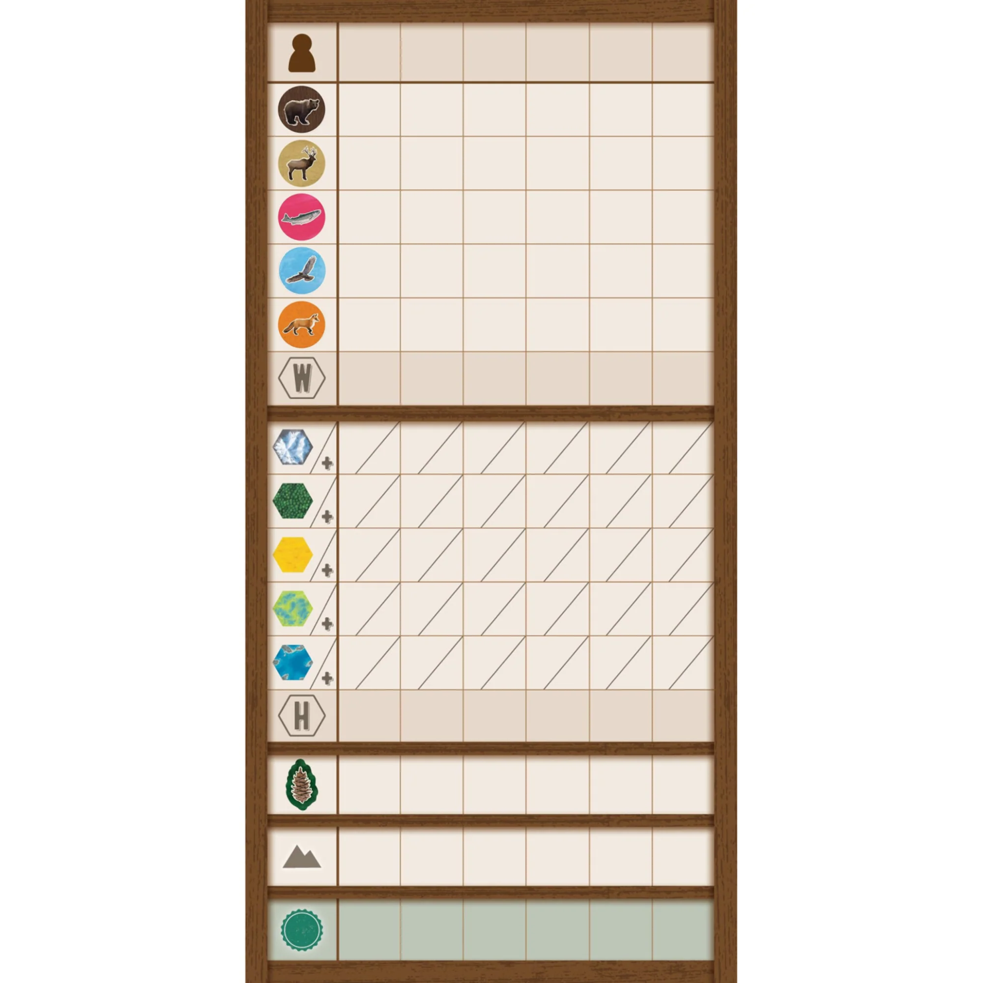Cascadia Landmarks Expansion Board Game - Puzzle & Tile Placement - Image 7