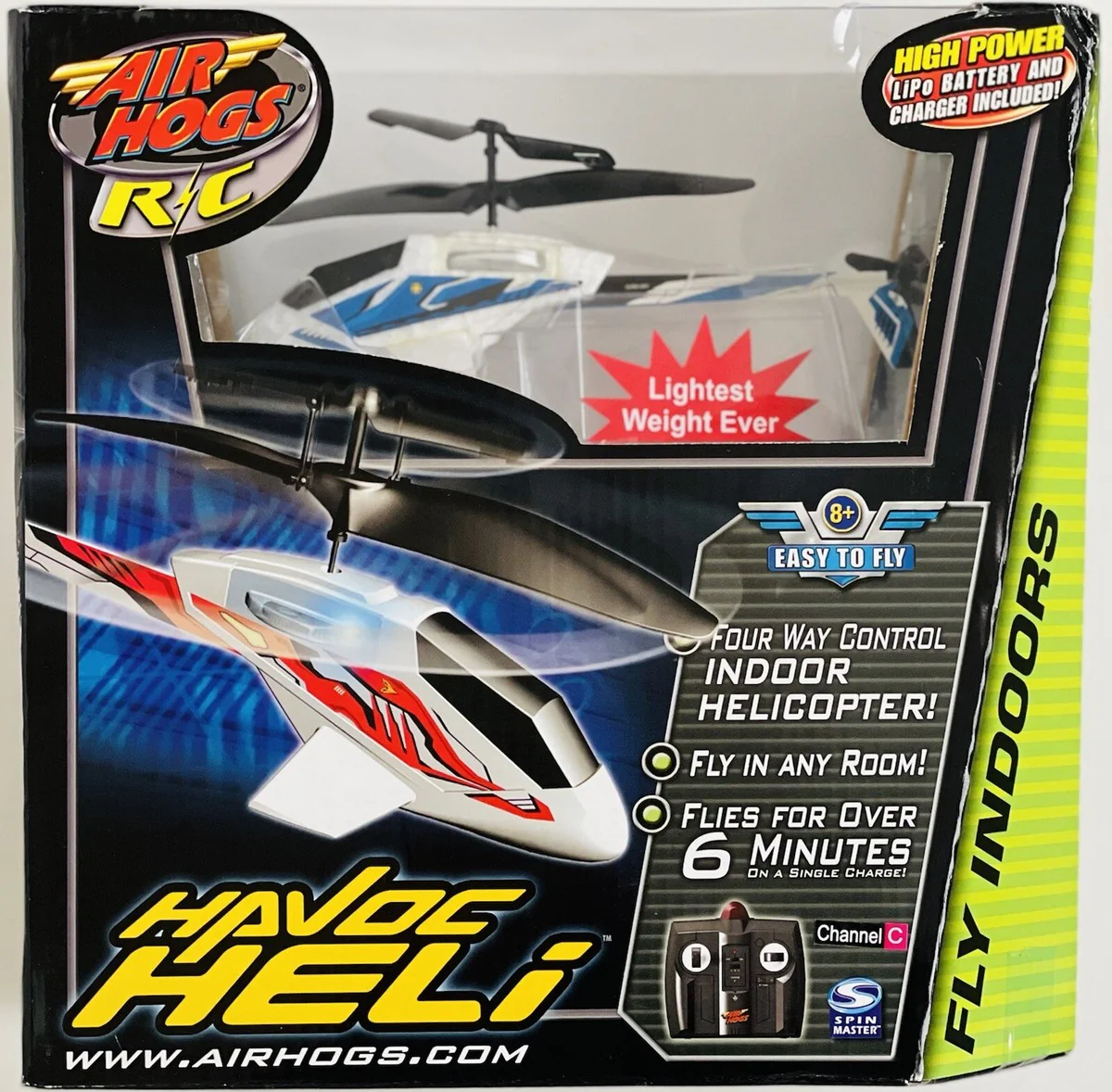 Air Hogs Remote Control Havoc Heli - Lively Red - Image 2