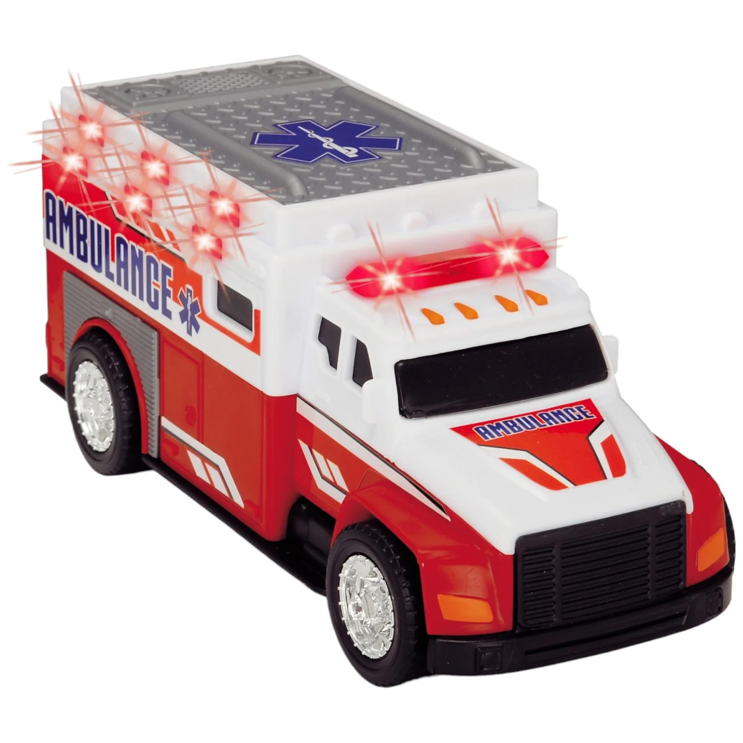 Dickie Toys Interactive Rescue Ambulance Toy Car - Image 3