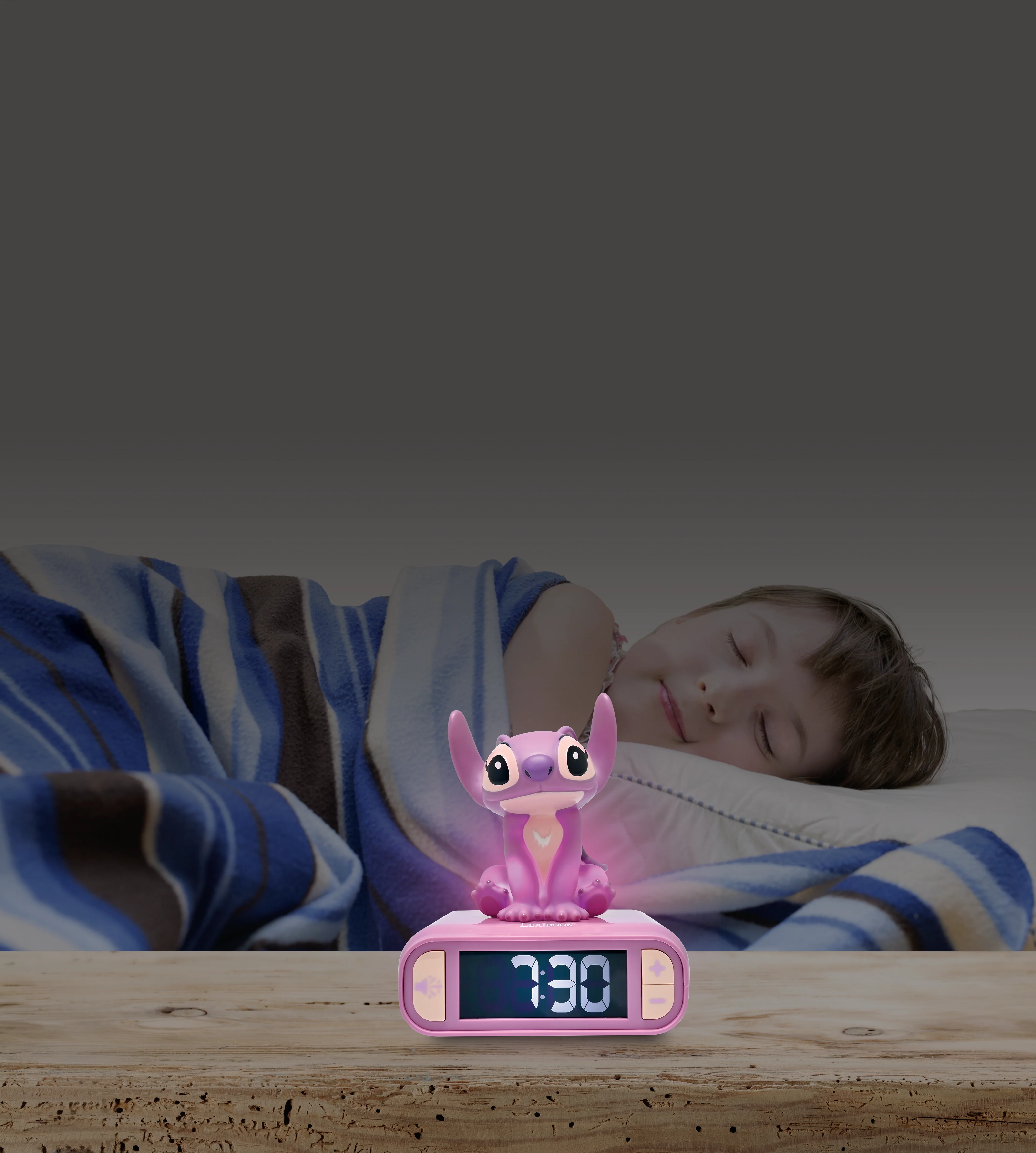 Angel Night light Alarm Clock with sounds - Image 3