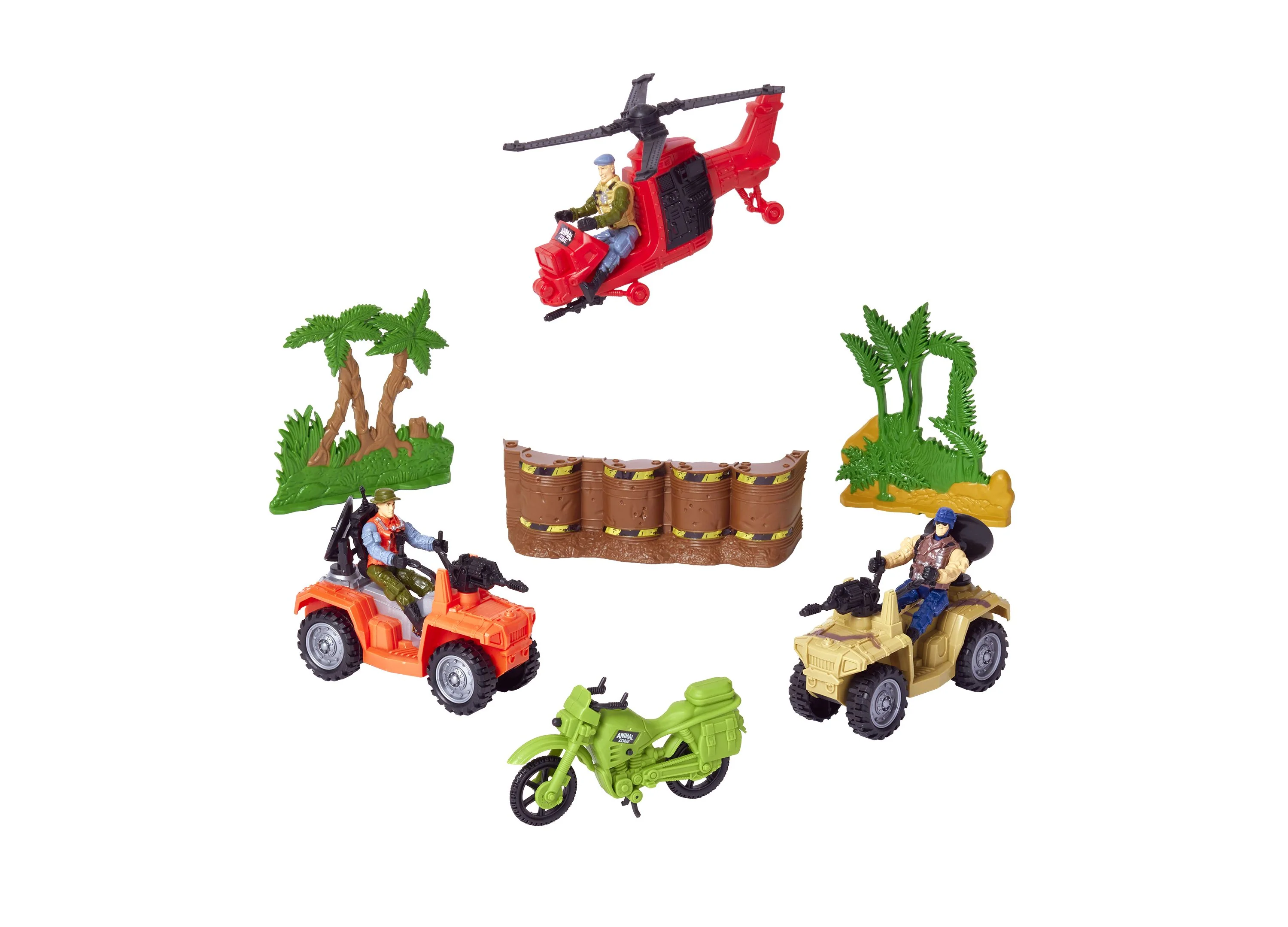 Toys R Us Animal Zone Dino Fortress Playset with Light and Sound Effects - Image 5