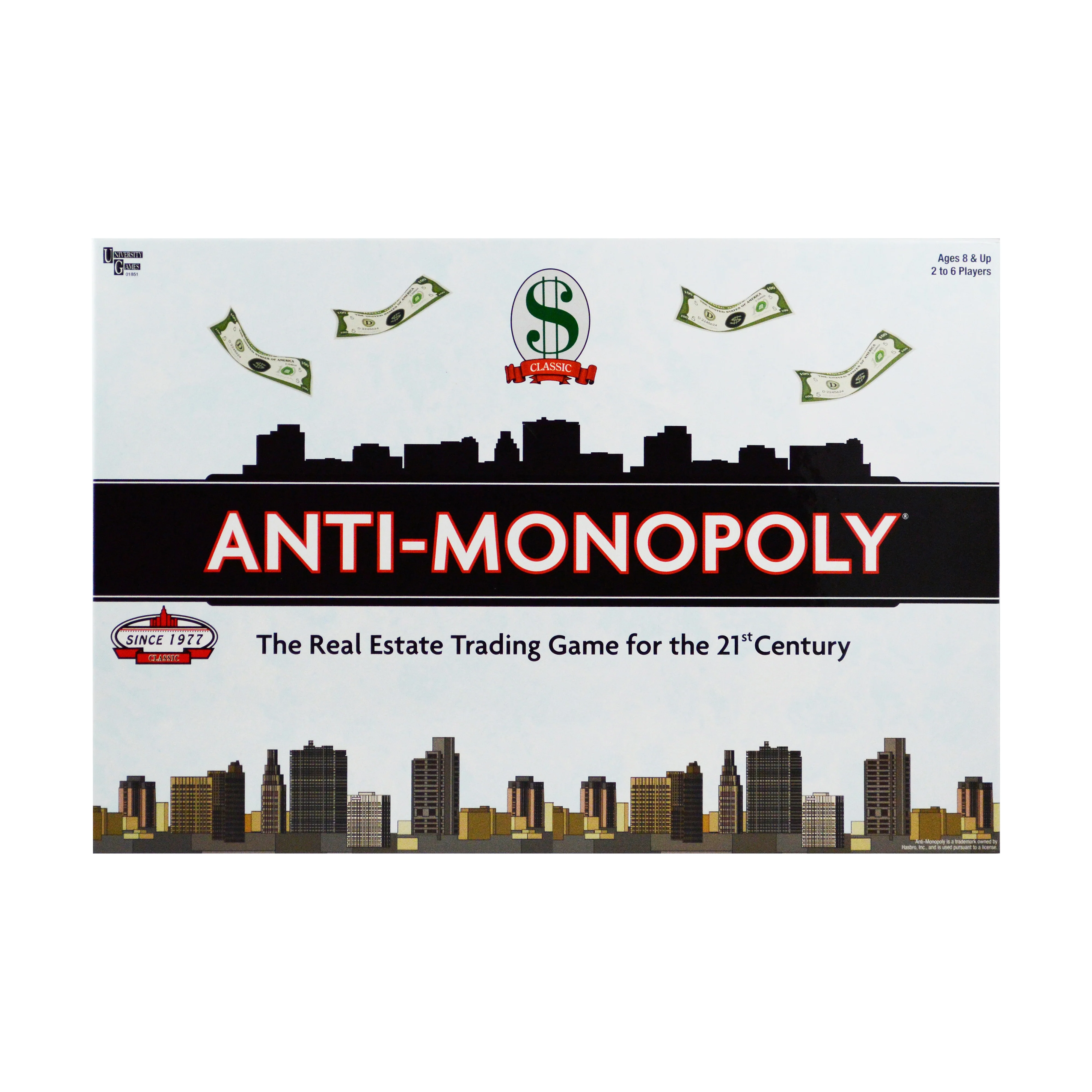 Anti-Monopoly Real Estate Strategy Board Game - Image 3