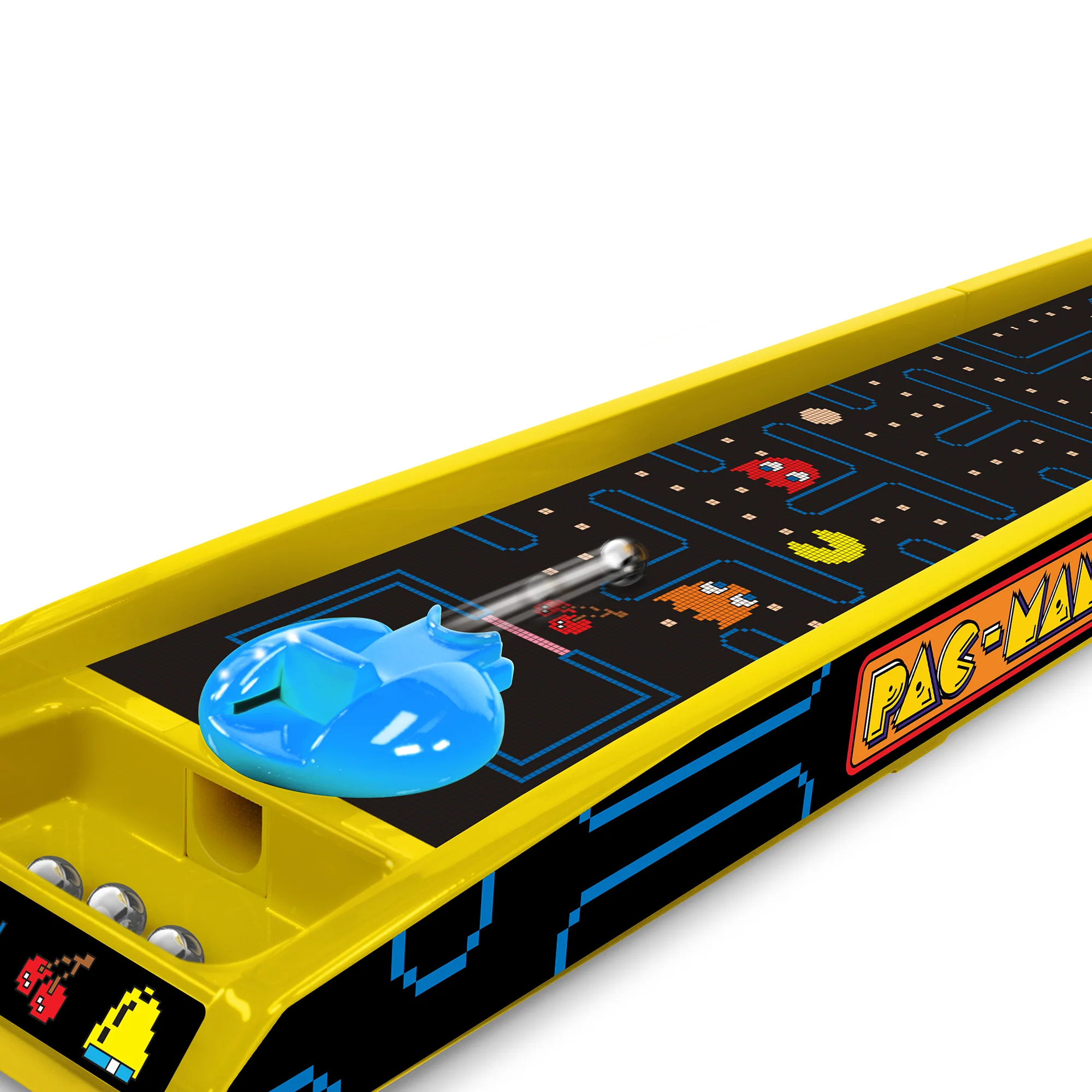 Pac-Man Edition Arcade Alley-Ball Premium Series 3-Foot Track Game - Image 3