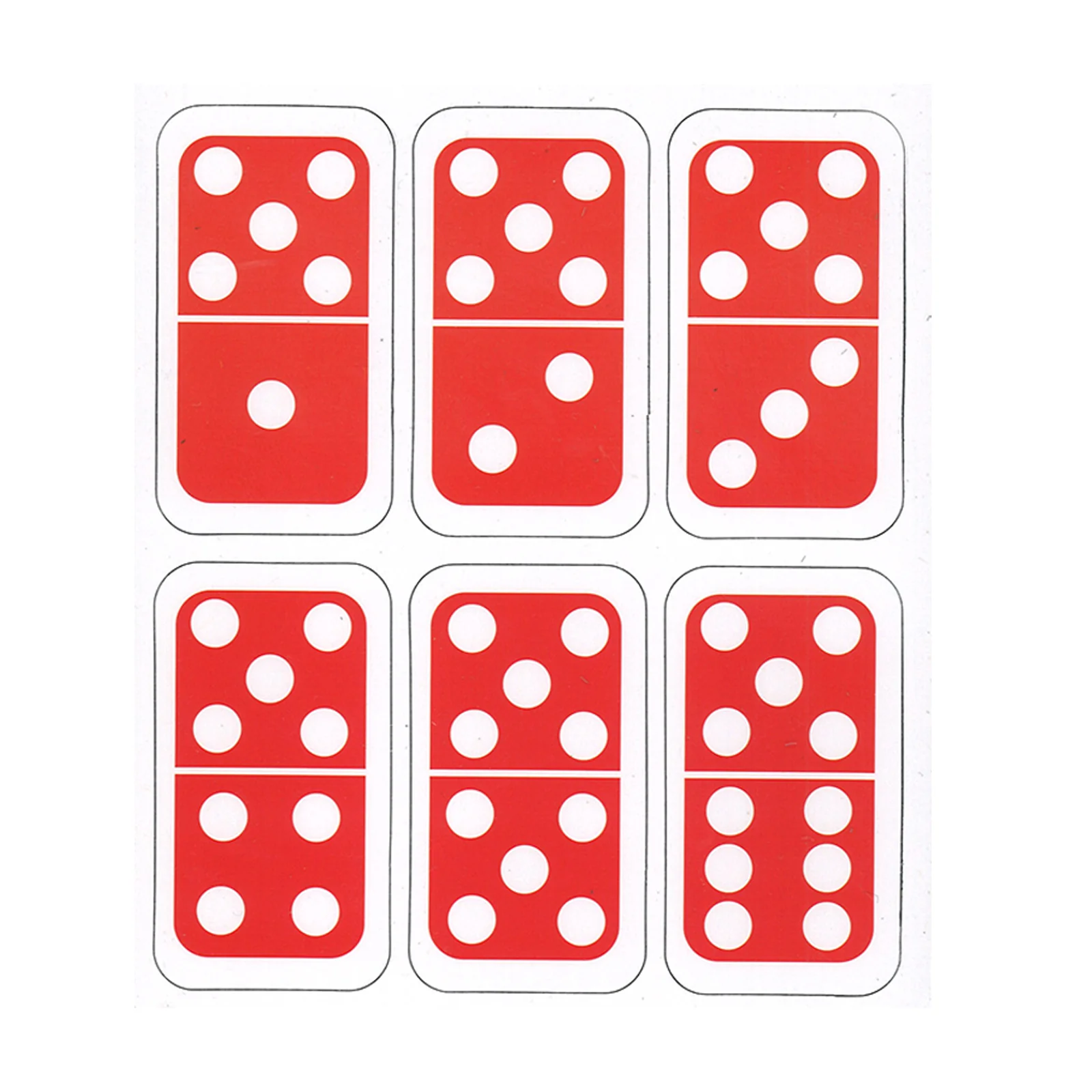 Ashley Productions Die-Cut Magnetic Dominoes - Colorful Educational Set - Image 3