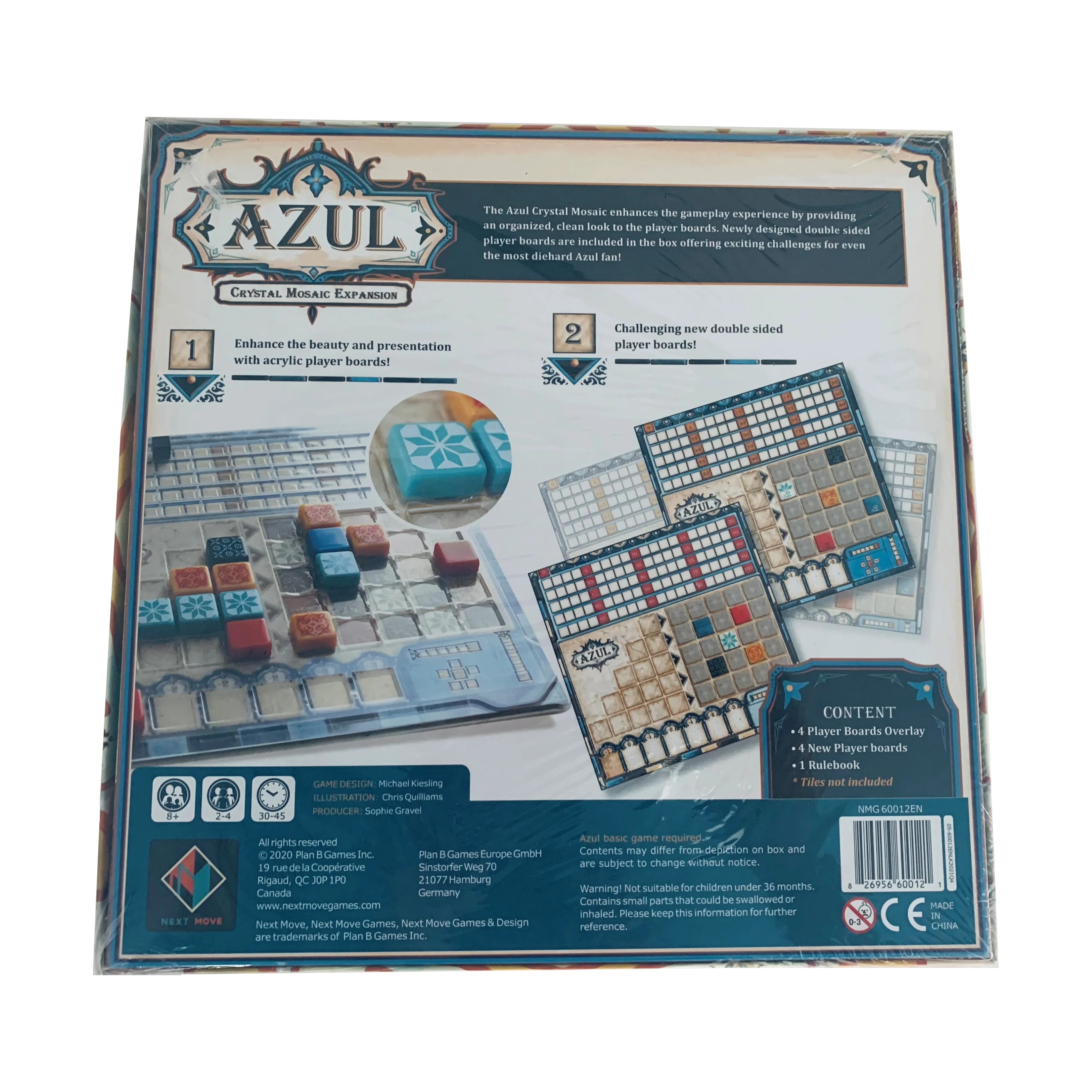 Azul: Crystal Mosaic Expansion Board Game Accessory - Image 3