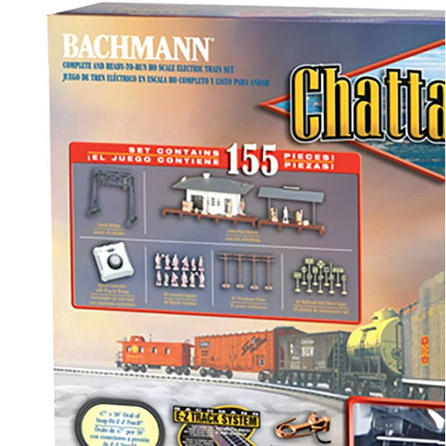 Bachmann Trains - Chattanooga HO Scale Ready To Run 155 Piece Electric Train Set - Image 5