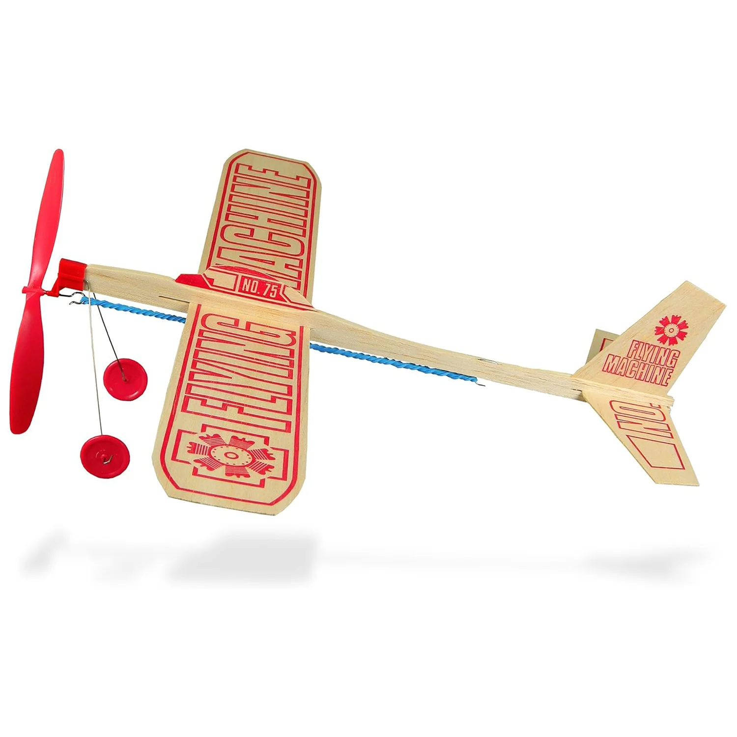 STEM Balsa Wood Flying Machine Kit With 17-Inch Wingspan - Image 2