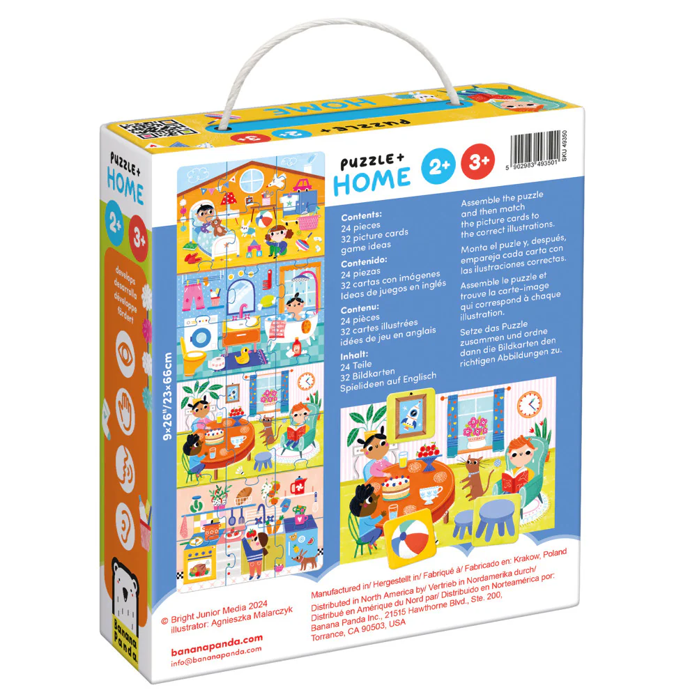 Banana Panda Kids Home Adventure Jigsaw Puzzle - 24 pc - Image 5