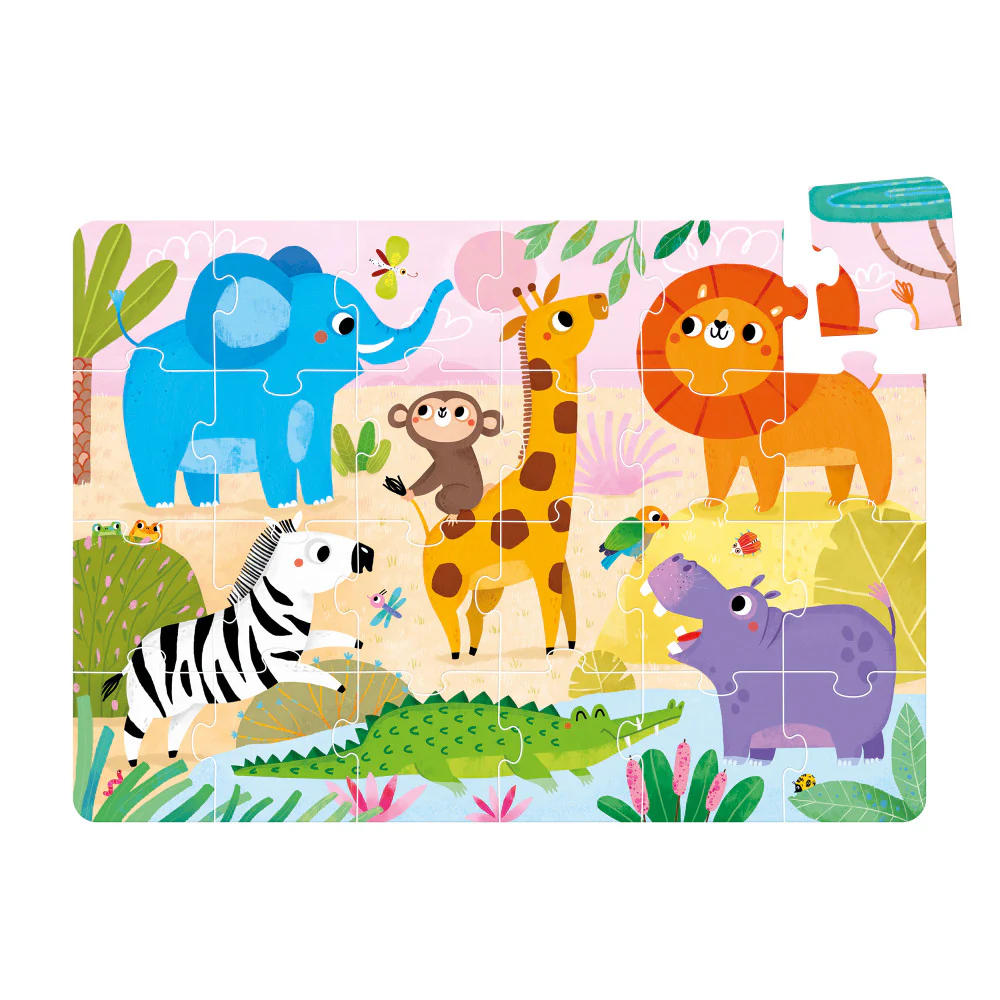 Banana Panda Wild Jumbo Floor Puzzle - 24 pc - Image 2