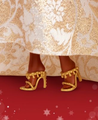 Barbie 2025 Holiday Fashion Doll - Curly Side-Part - Image 6