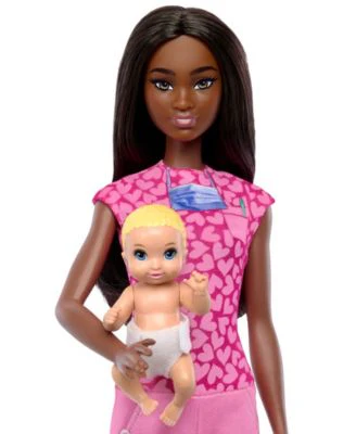 Barbie Baby Doctor Doll with Examination Table and Accessories - Image 6