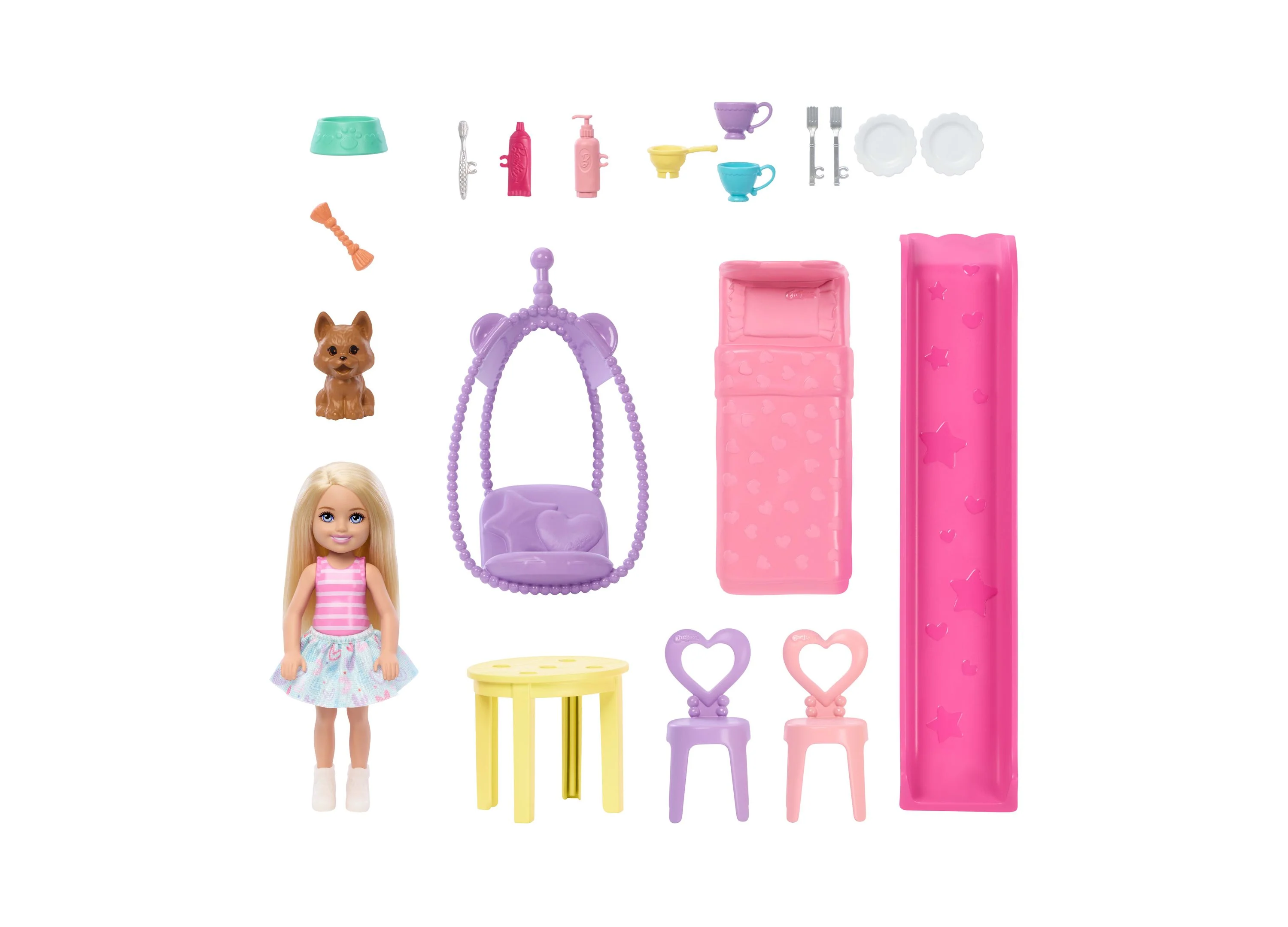 Barbie Chelsea Pop-Up Doll House with Doll and 15+ Accessories - Image 6