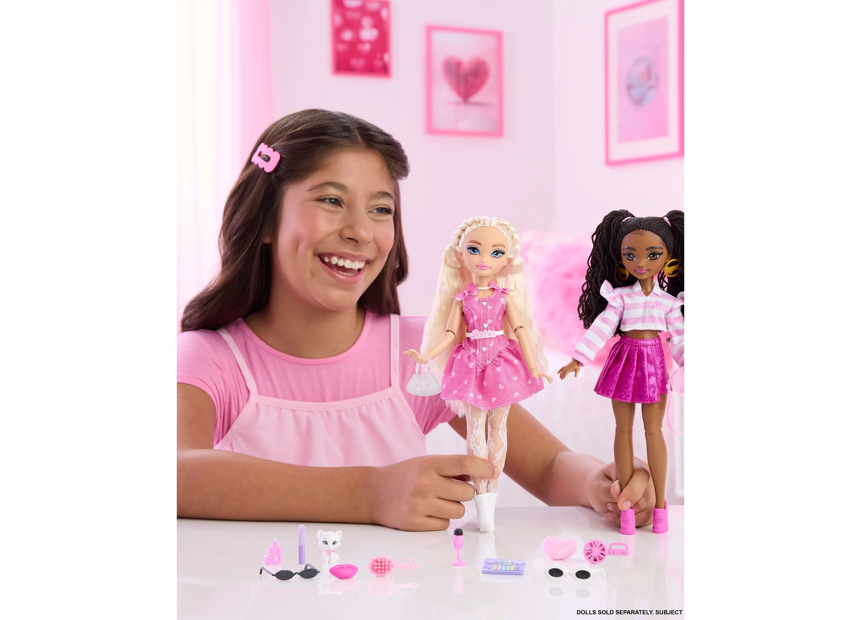 Barbie Dream Besties Malibu Doll With Hair Styling Accessories - Image 3