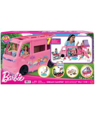 Barbie Dream Camper Playset with Roof Tent BBQ Grill - Image 3