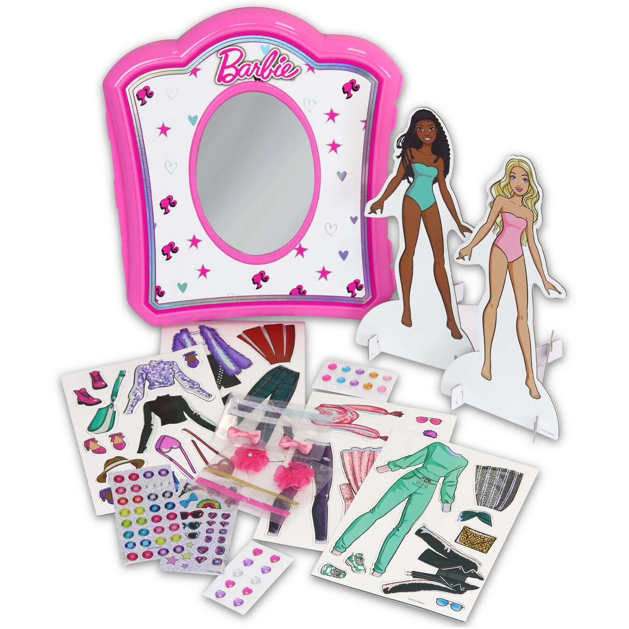 Barbie Magnetic Dress Up Closet Fashion Designer Playset - Image 3