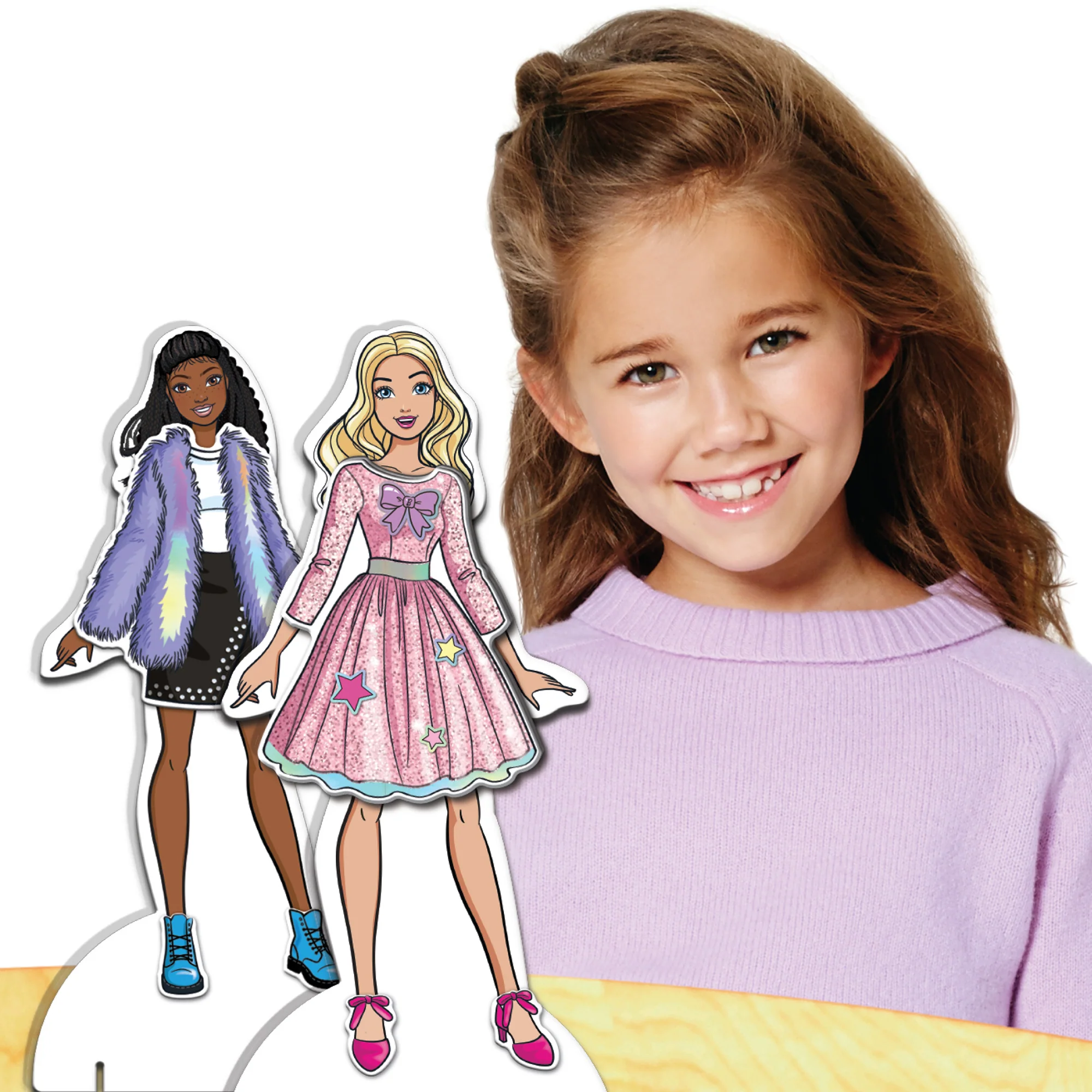 Barbie Magnetic Dress Up Closet Fashion Designer Playset - Image 5