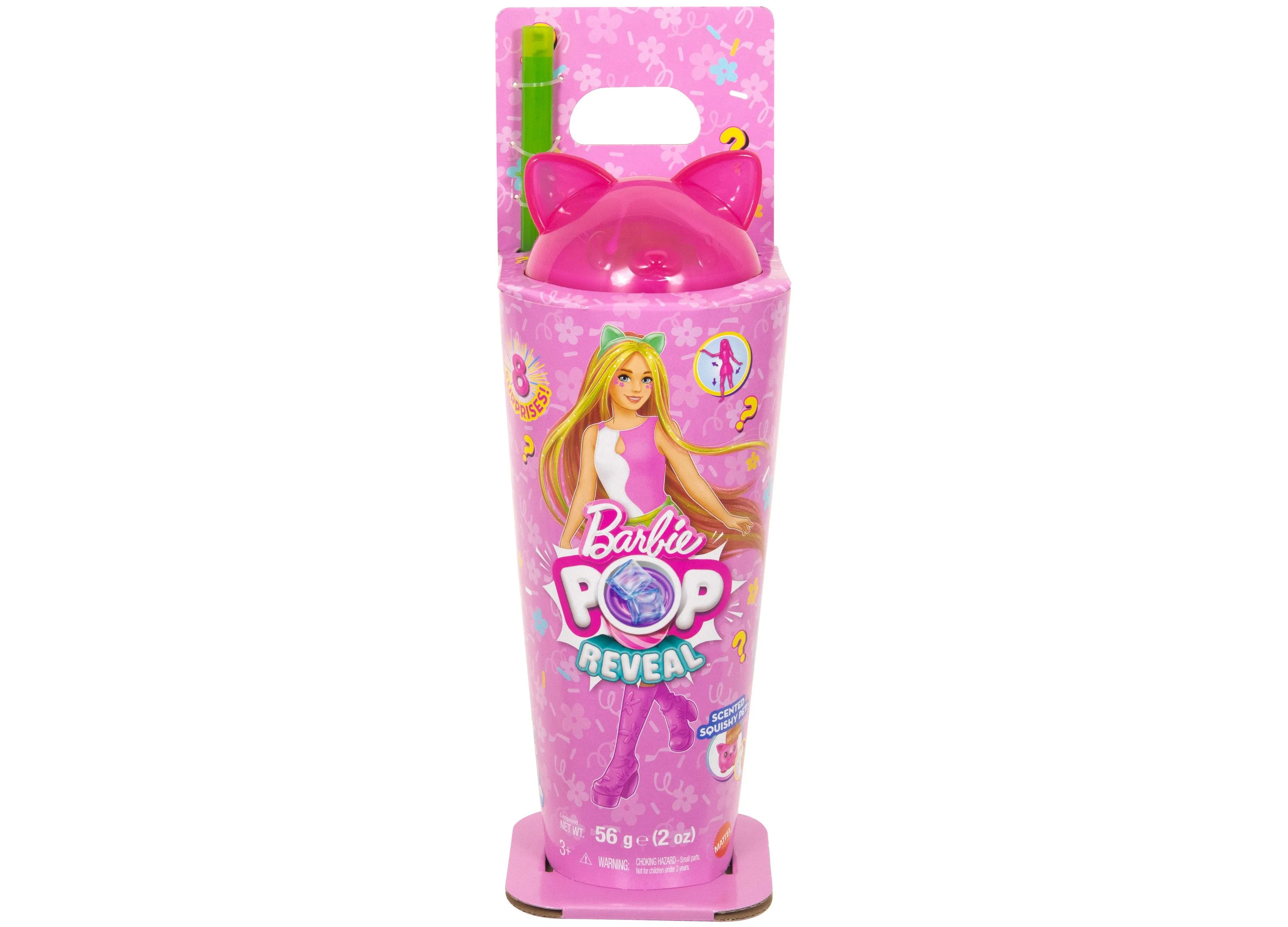 Barbie Pop Reveal Shakes Series - Cute Kitten Fashion Doll with Accessories - Image 4
