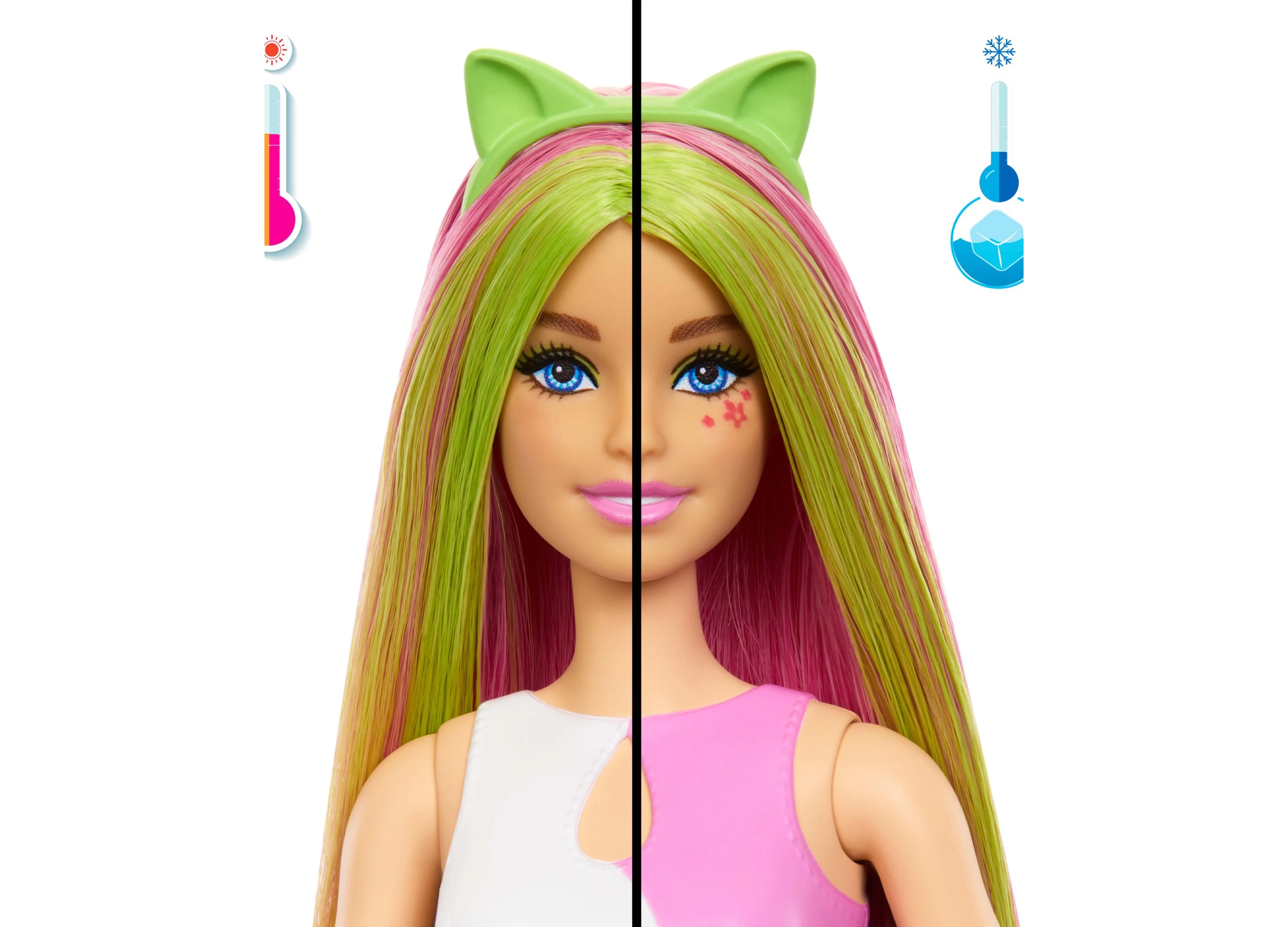 Barbie Pop Reveal Shakes Series - Cute Kitten Fashion Doll with Accessories - Image 5