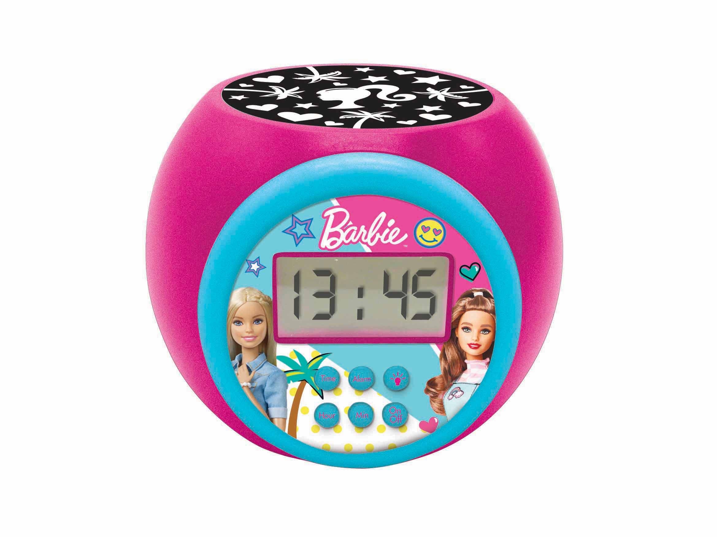 Barbie Projector Alarm Clock with Timer - Multicolor LCD - Image 5