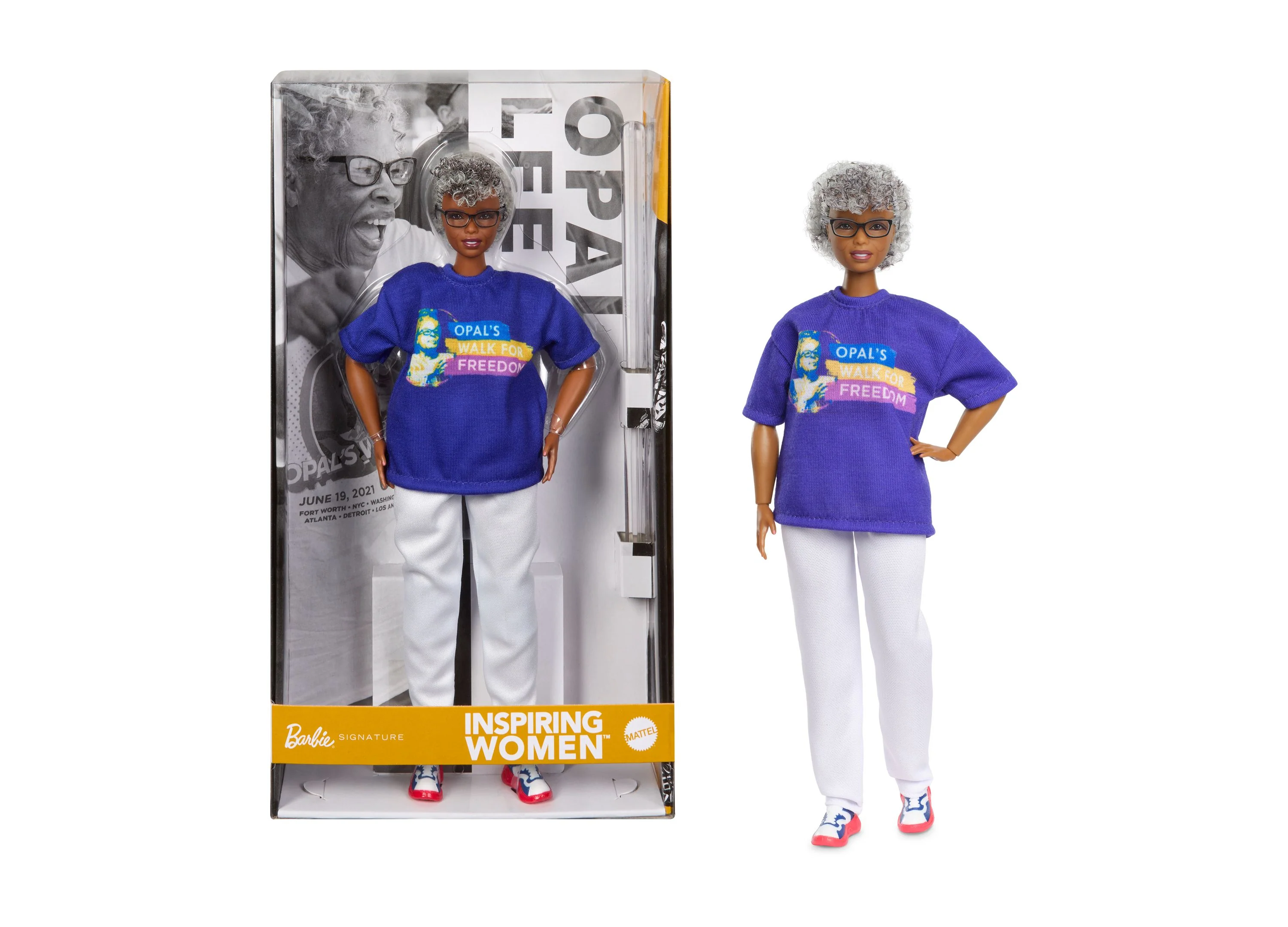 Barbie Signature Inspiring Women Opal Lee 12-inch Collectible Doll