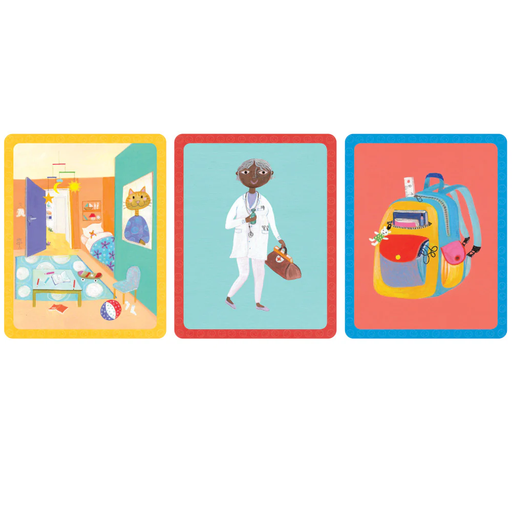 Barefoot Books 36-Piece Build-a-Story Cards: Community Helpers Set - Image 3
