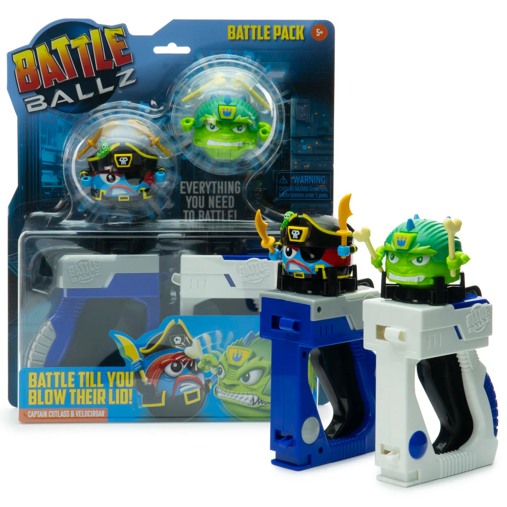 Battle Ballz: Battle Pack - Velociroar & Captain Cutlass Showdown - Image 2