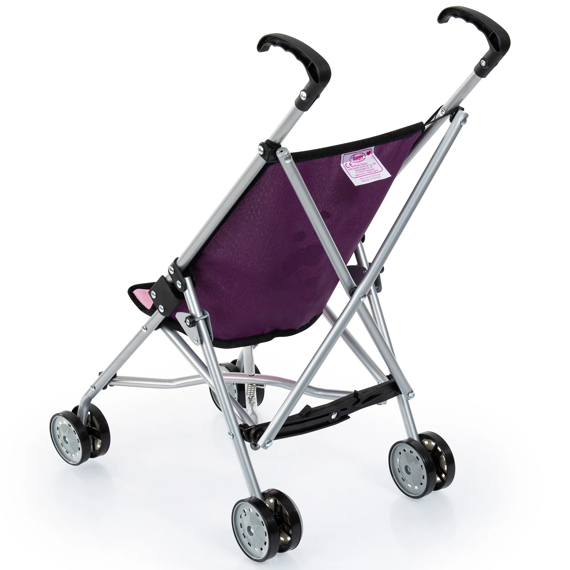 Bayer Design Doll Buggy Stroller, Accessory for Up to 18" Dolls, Ages 3+ - Image 2