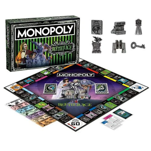 Beetlejuice Monopoly Collector's Edition Board Game - Image 2