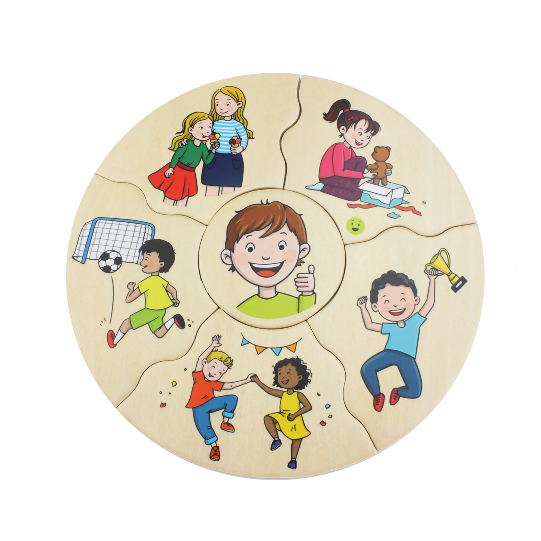 Beleduc Humanico Emotions Puzzles - Social-Emotional Learning Game - Image 5