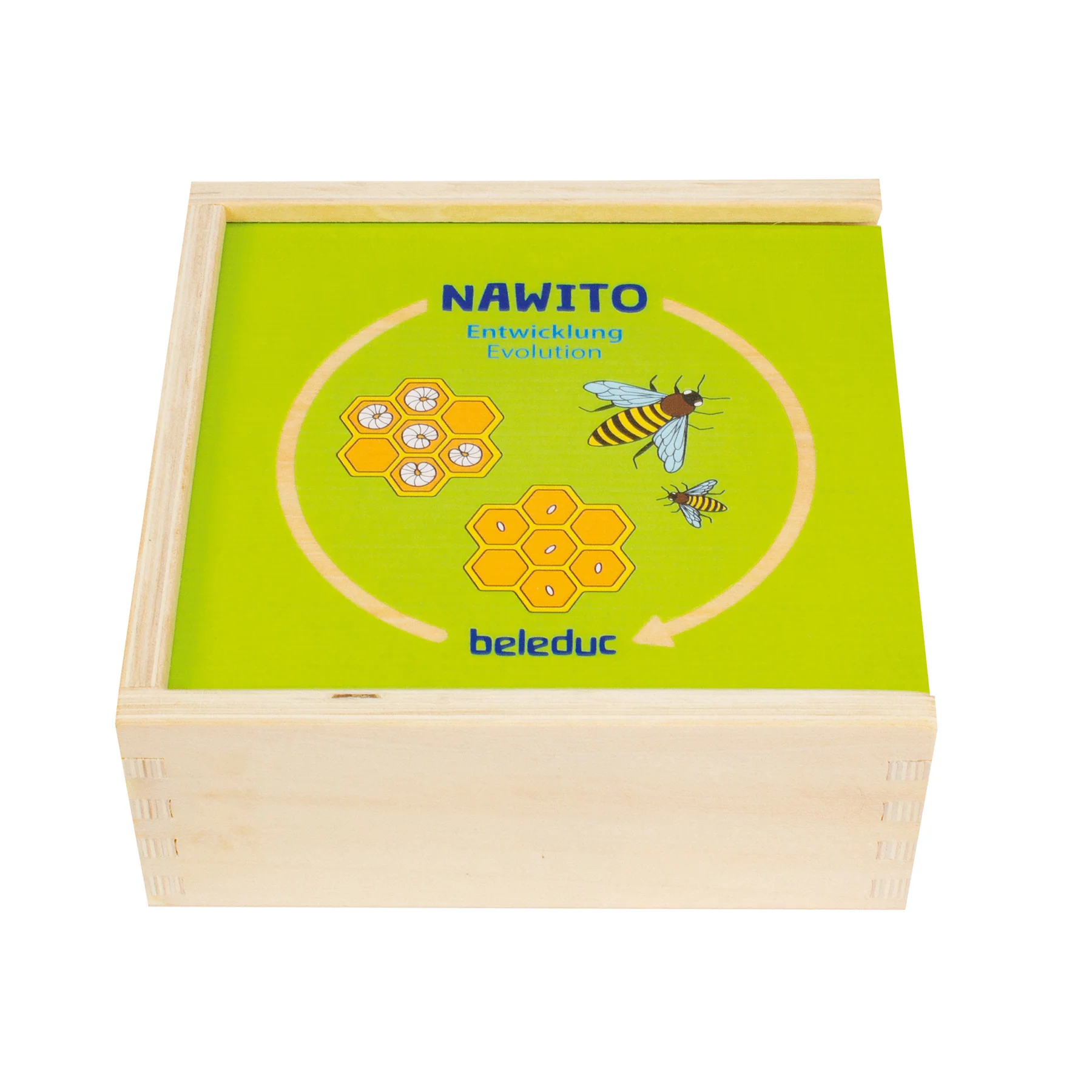 Beleduc Nawito 10-Pack Evolution Wooden Puzzles - 30 pc - Image 2