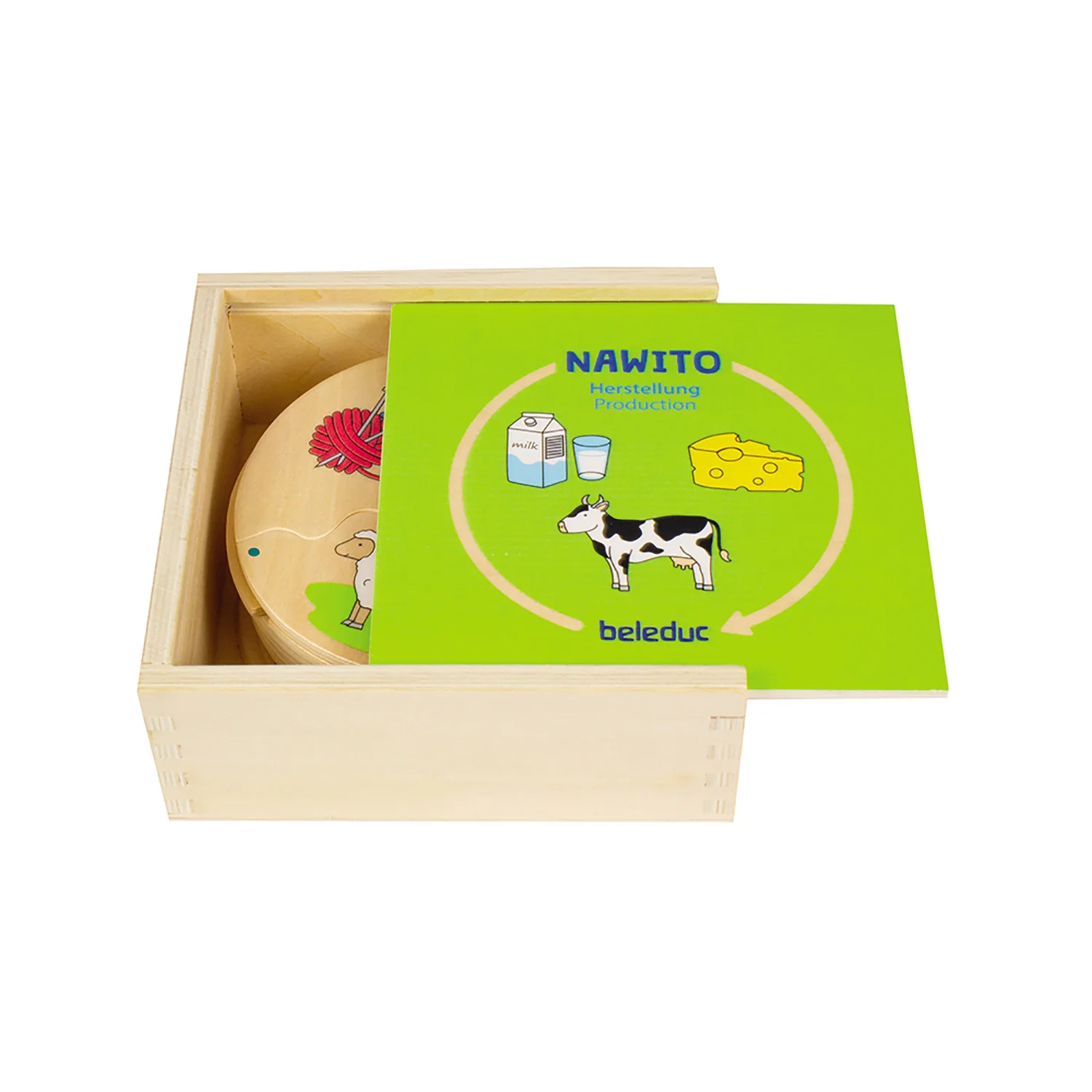Beleduc Nawito Production Puzzle - Explore Where Products Come From - Image 2