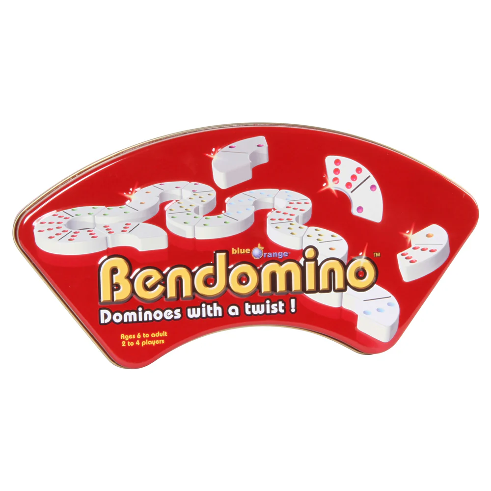 Bendomino Curved Domino Strategy Game by Blue Orange