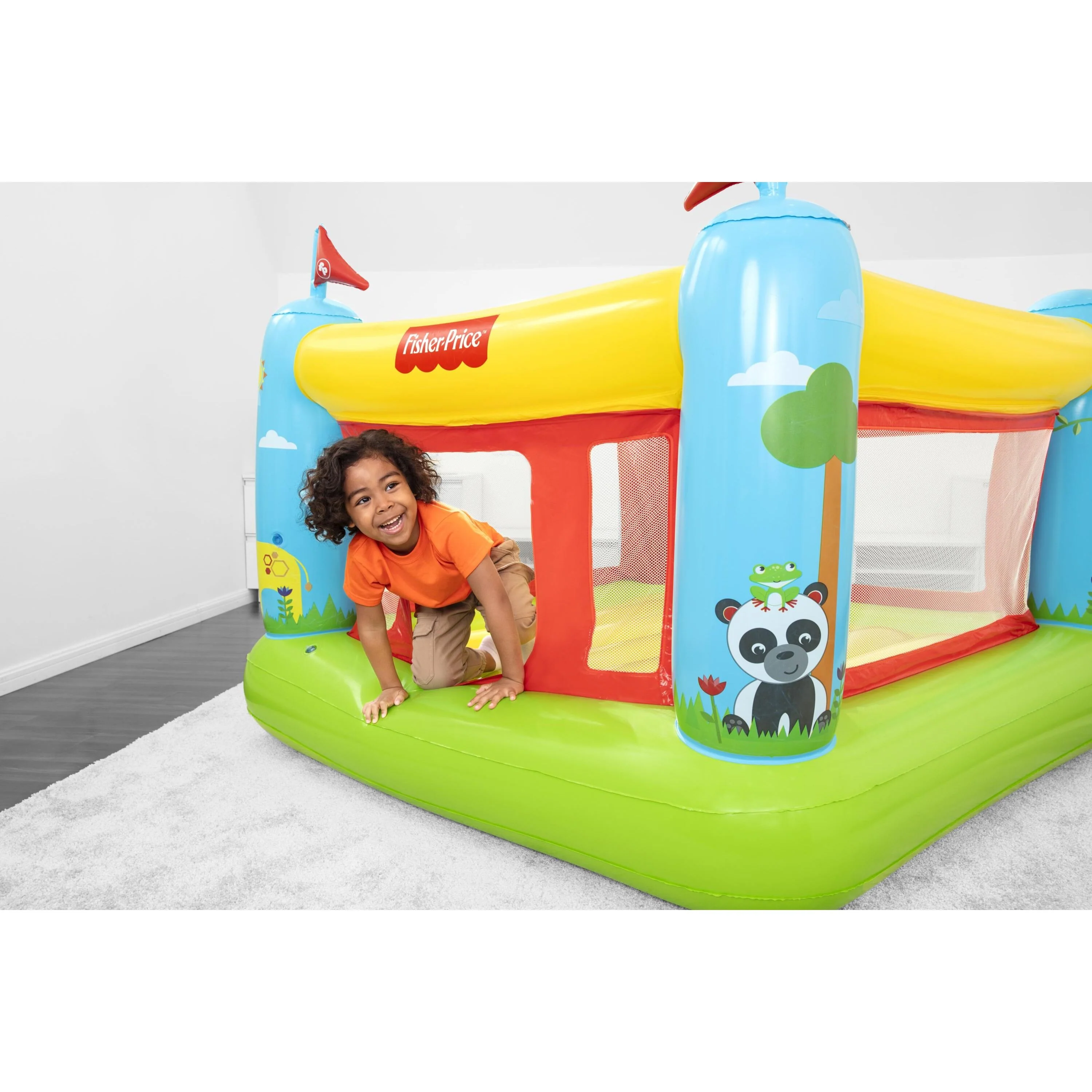 Bestway Fisher-Price Bouncetastic Multicolor Bounce House - Image 4