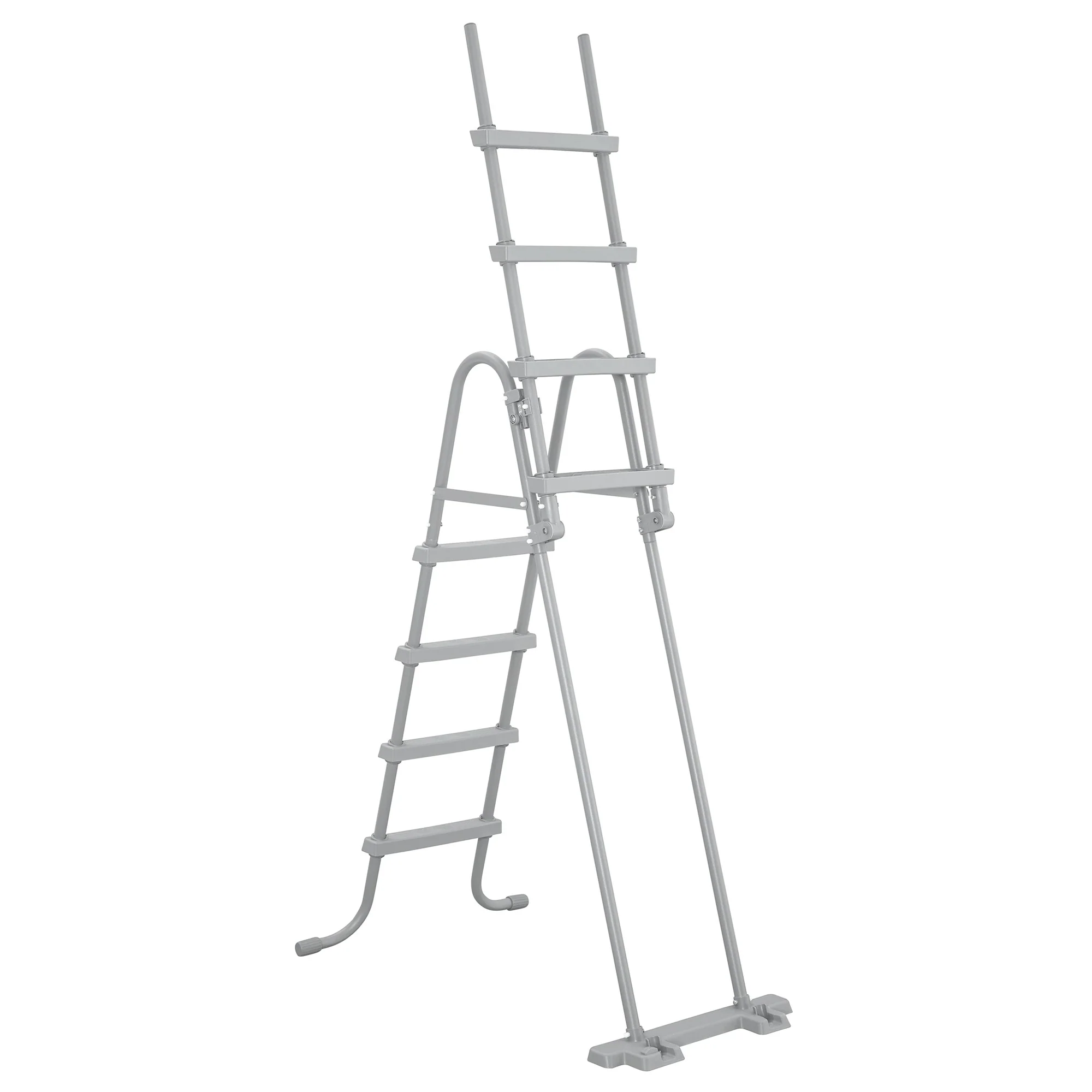 Bestway Flip & Lock 48" Pool Ladder - Corrosion-Resistant Frame, Anti-Slip Steps - Image 3