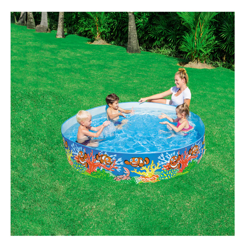 Bestway H2OGO! 6' x 15" Odyssey Fill 'N Fun Kids Swimming Pool - Image 2