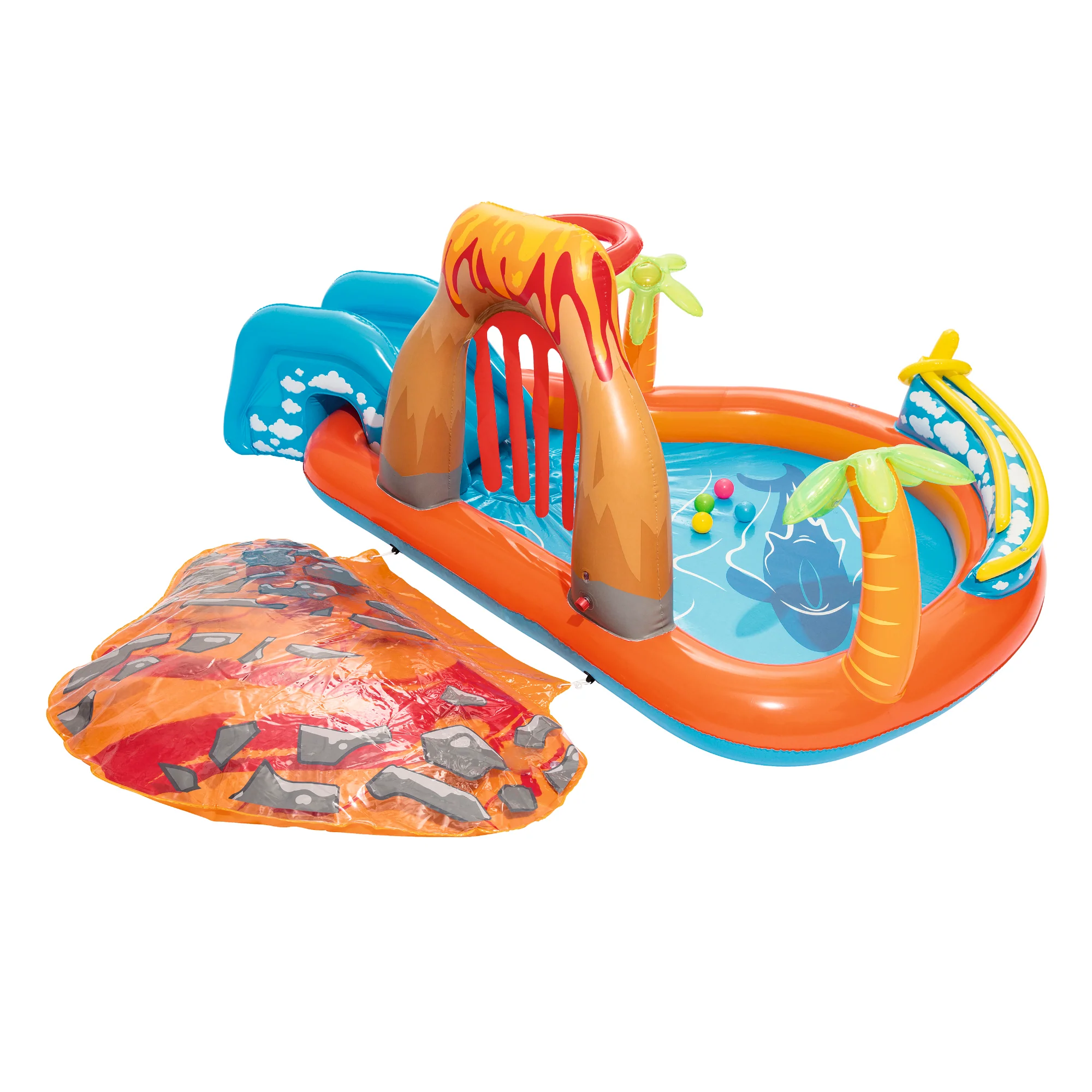 Bestway Lava Lagoon Inflatable Waterpark Play Center - Image 3